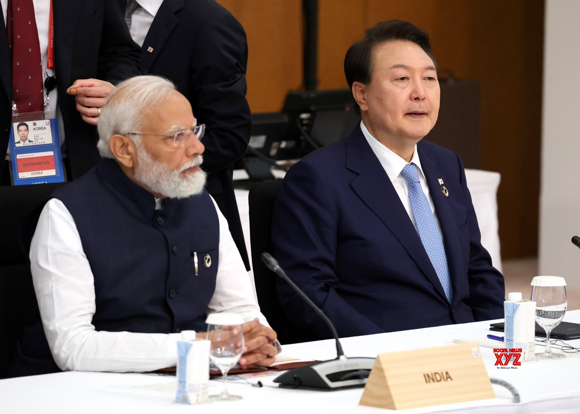  PM Modi and President of South Korea Yoon Suk Yeo