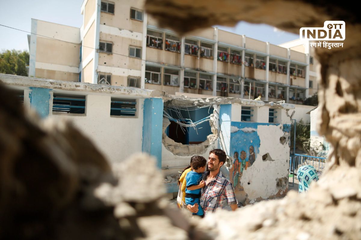 IDF foils Hamas attack launched from Gaza school amid Civilian shelter