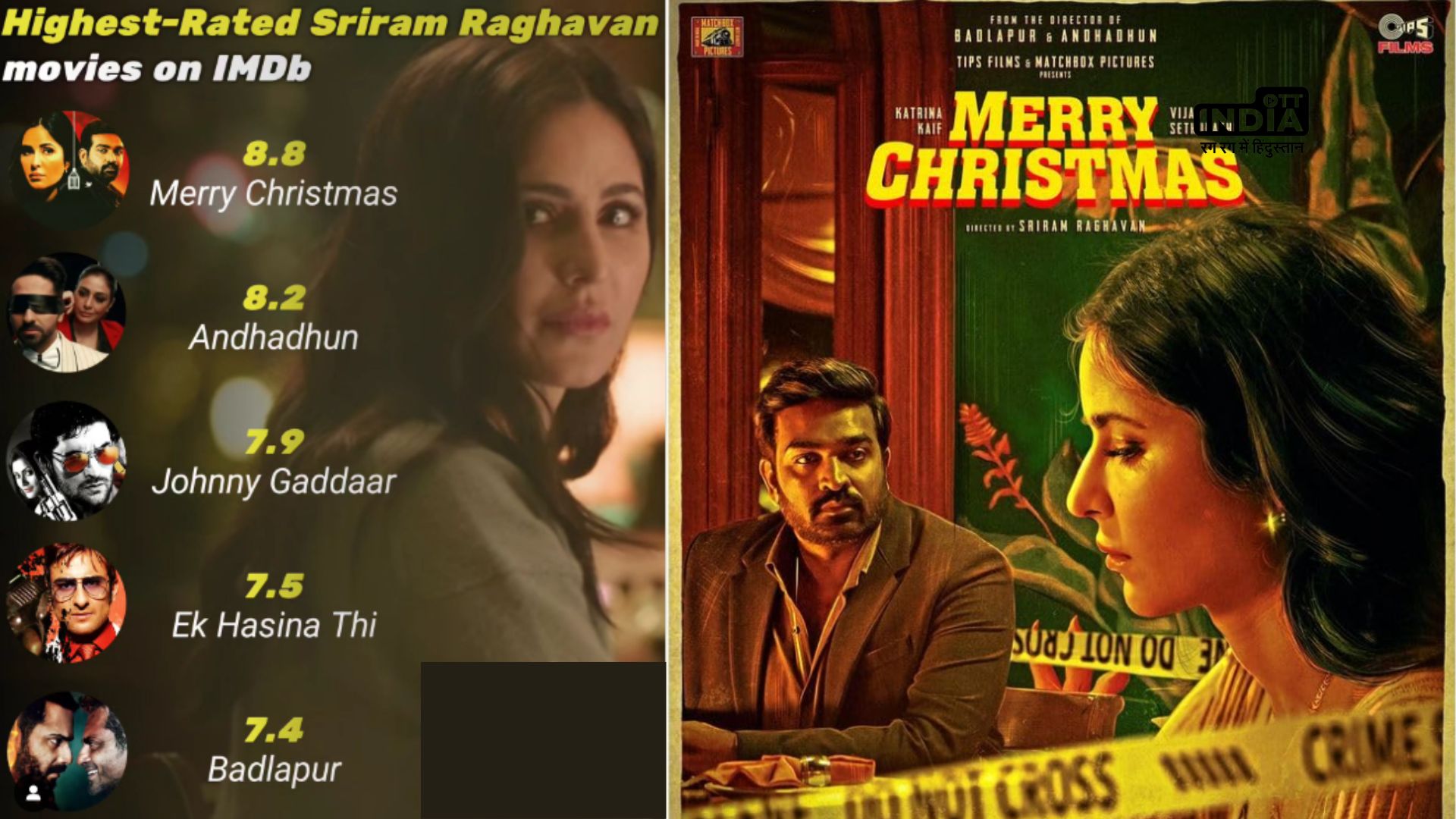‘Merry Christmas’ hits 8.8 IMDb Rating, surpassing ‘Andhadhun