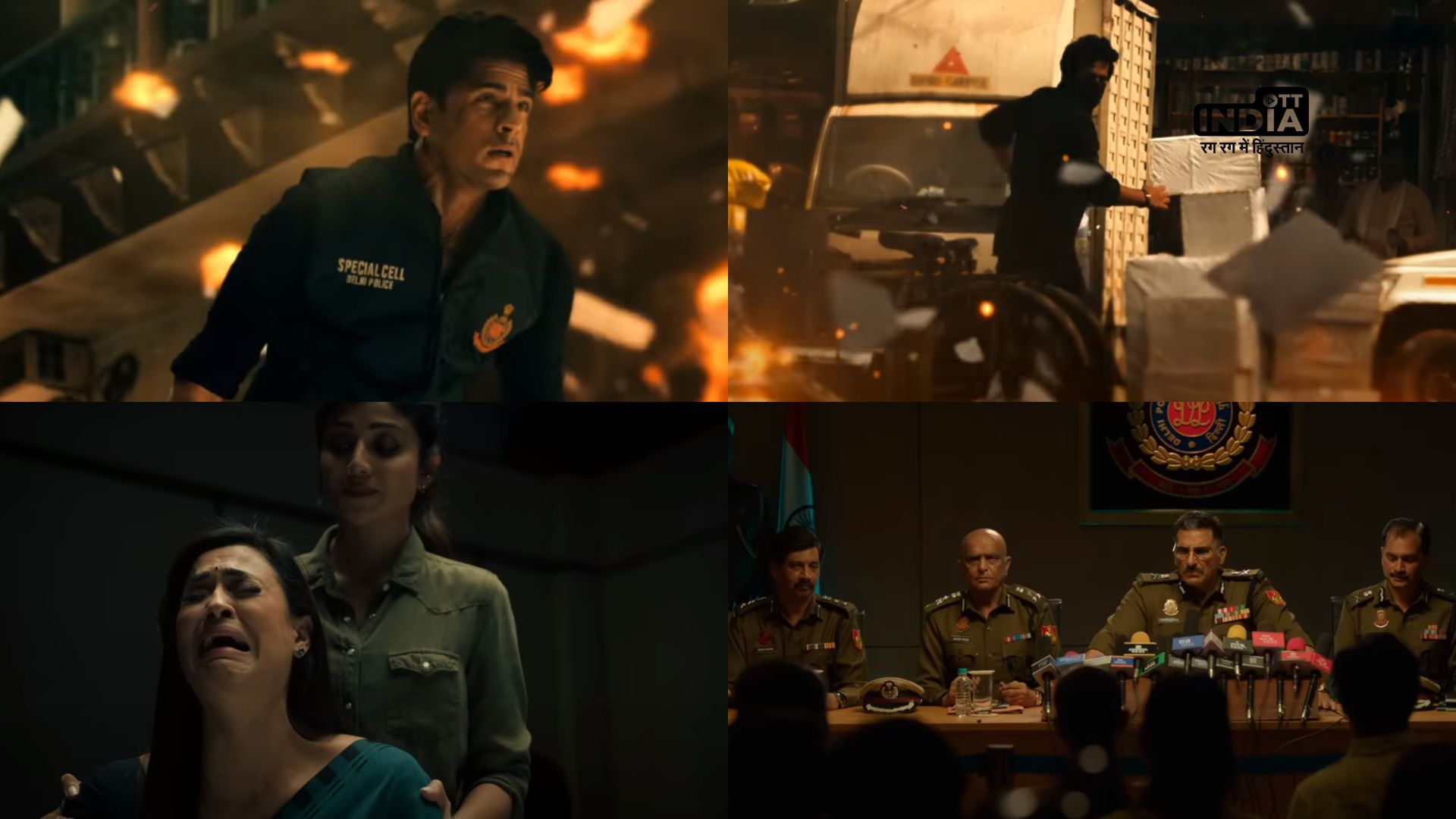 Indian Police Force trailer: Sidharth Malhotra, Shilpa Shetty and Vivek Oberoi are all set to ‘end the game’