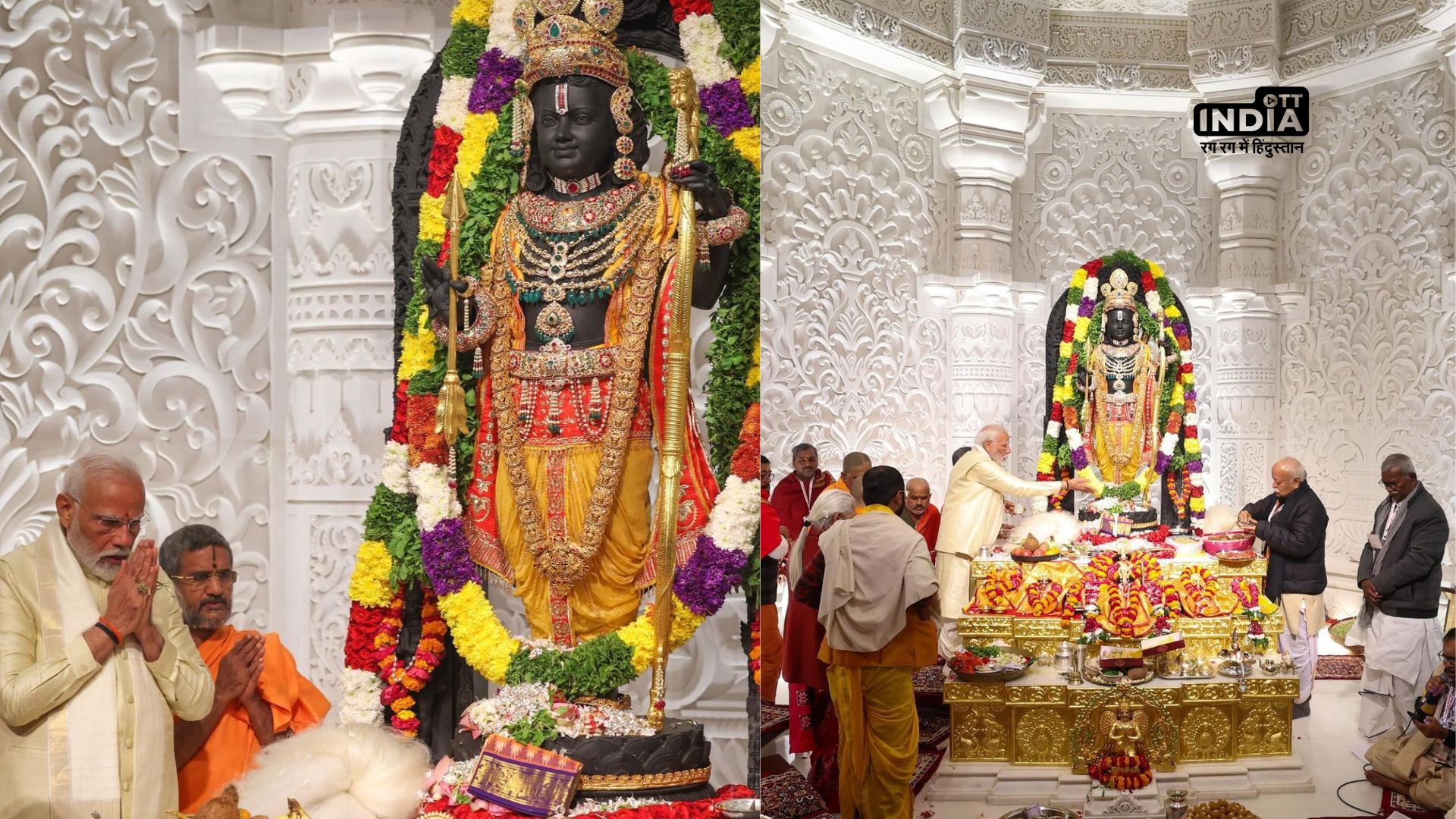 Ayodhya: PM Modi shares mesmerizing moments of Ram Temple event