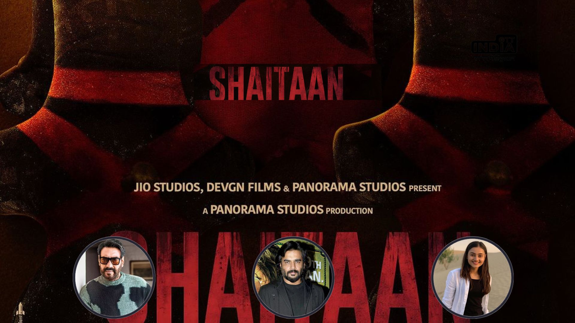 Shaitaan: R Madhavan shares the first poster of his upcoming supernatural thriller with Ajay Devgn and Jyothika