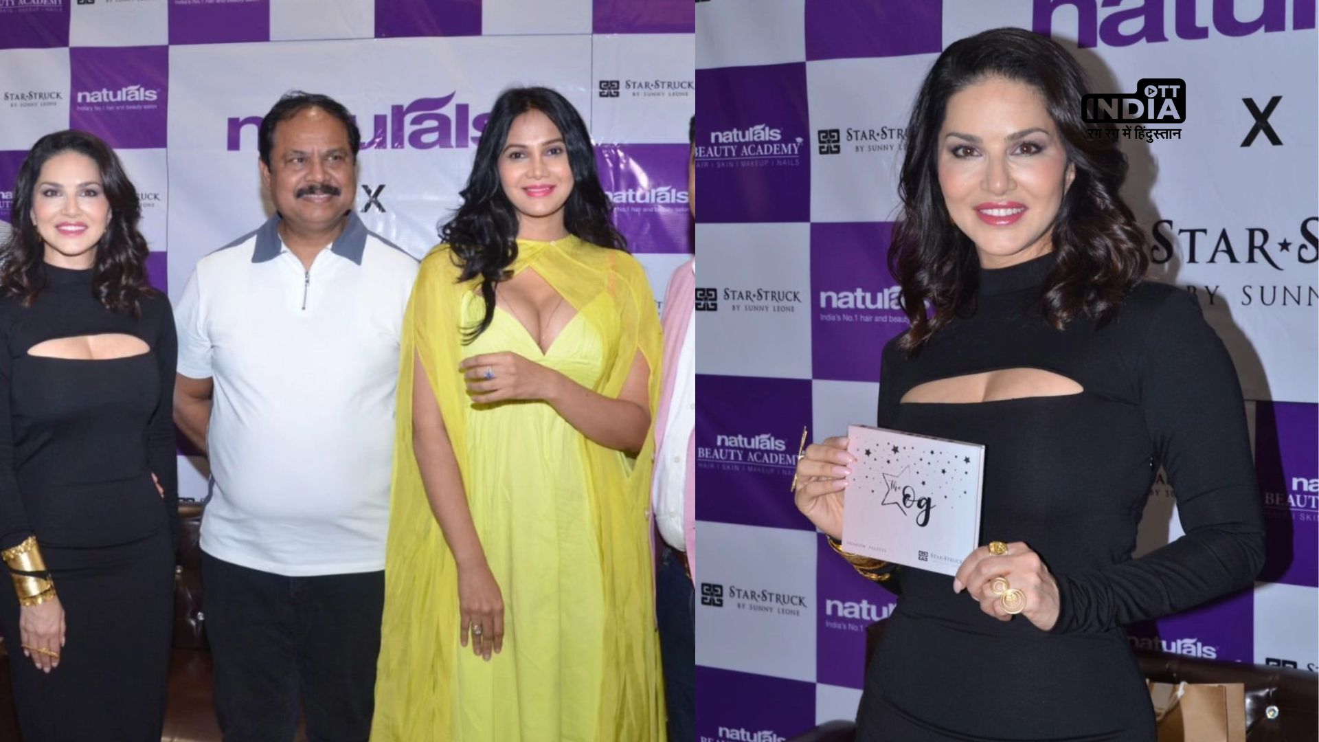 Sunny Leone teams up for beauty revolution as she Inaugurates new branch of Naturals Beauty Academy