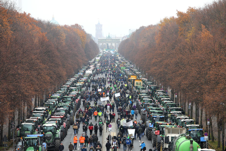 Farmers Protests in Germany 