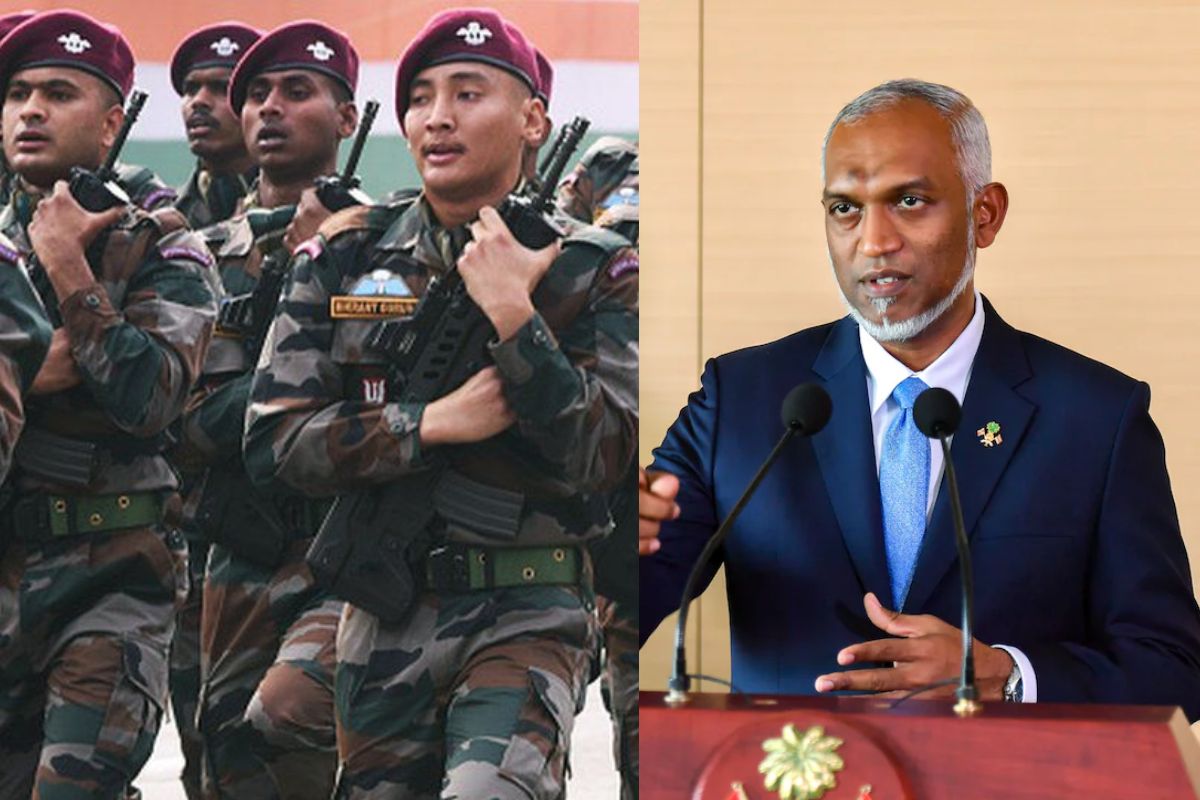 Maldives President Muizzu asked India to take withdraw Indian troops from Maldives Maldives President Muizzu asked India to take withdraw Indian troops from Maldives
