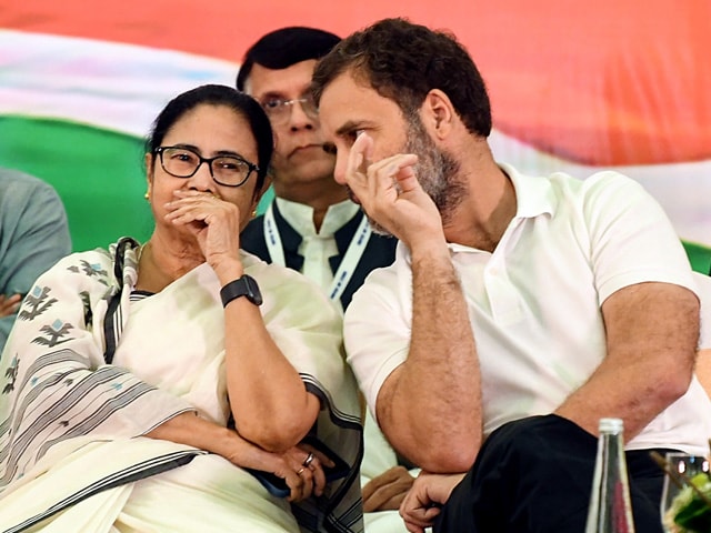 Mamata Banerjee and Rahul Gandhi 