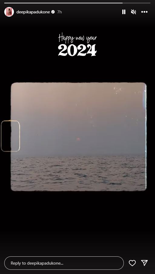 Deepika Padukone's Instagram Story
