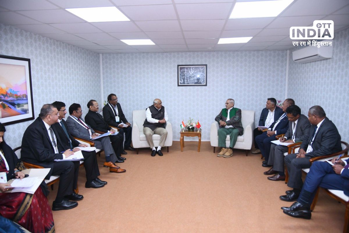Bhupendra Patel welcomes Timor-Leste President for Vibrant Gujarat Summit 2024 Bhupendra Patel welcomes Timor-Leste President for Vibrant Gujarat Summit 2024