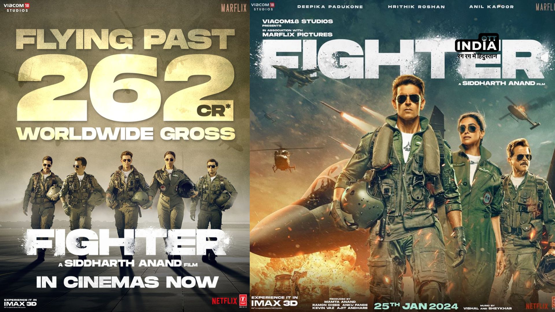 Fighter rakes in 262 Cr Gross Worldwide; soars towards 300 Cr Club