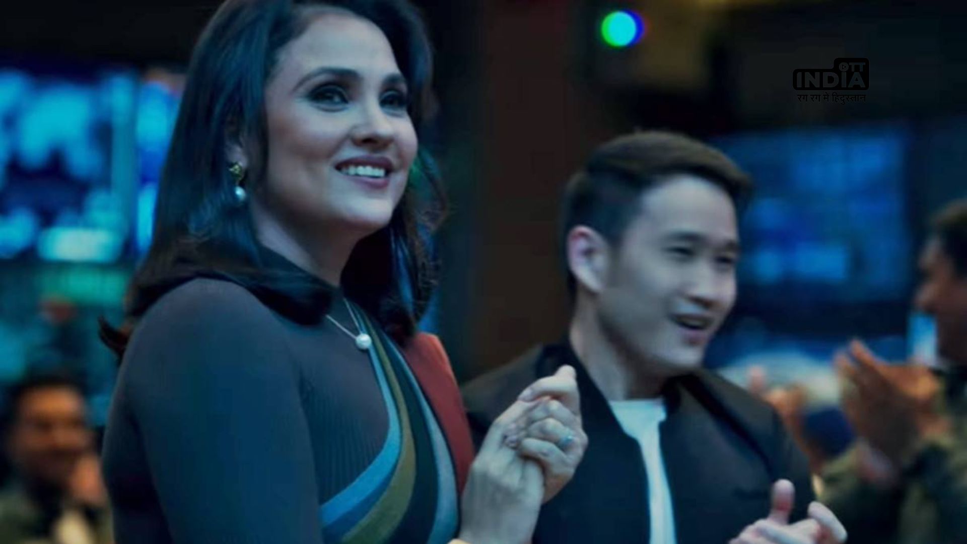 Lara Dutta unveils glimpse of upcoming show Ranneeti: Balakot & Beyond