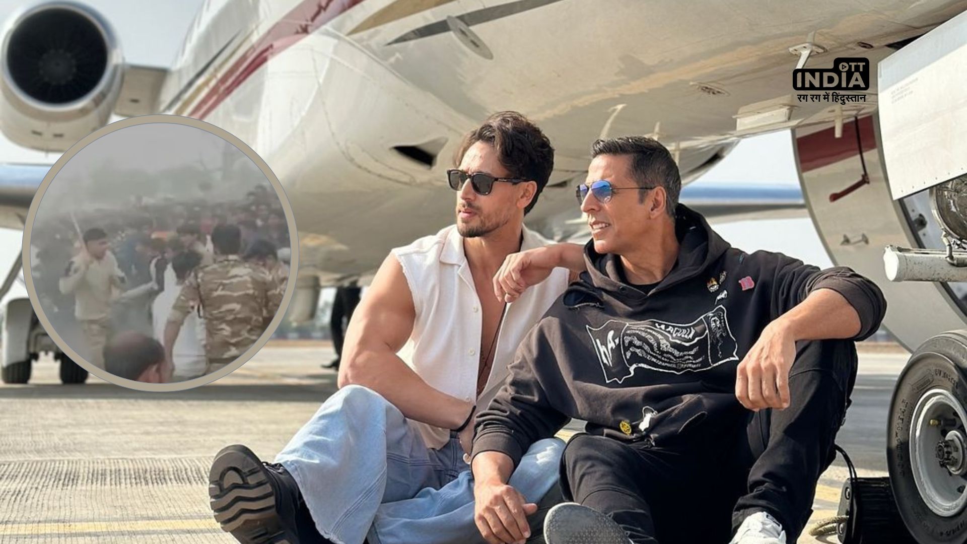 Akshay Kumar and Tiger Shroffs Bade Miyan Chote Miyan event turns chaotic with stone-throwing crowd