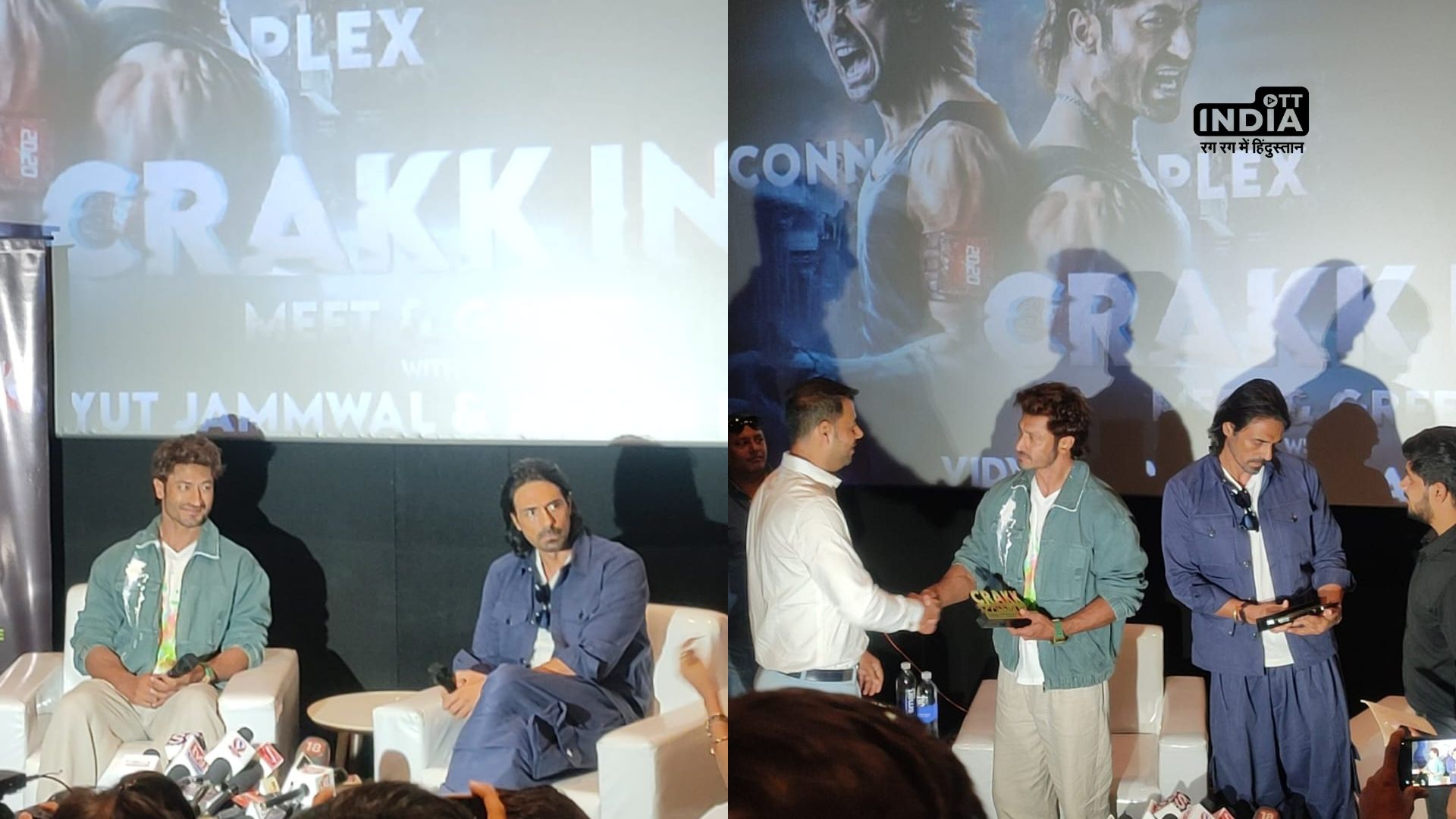 Vidyut Jammwal and Arjun Rampal gear up for Crakk release