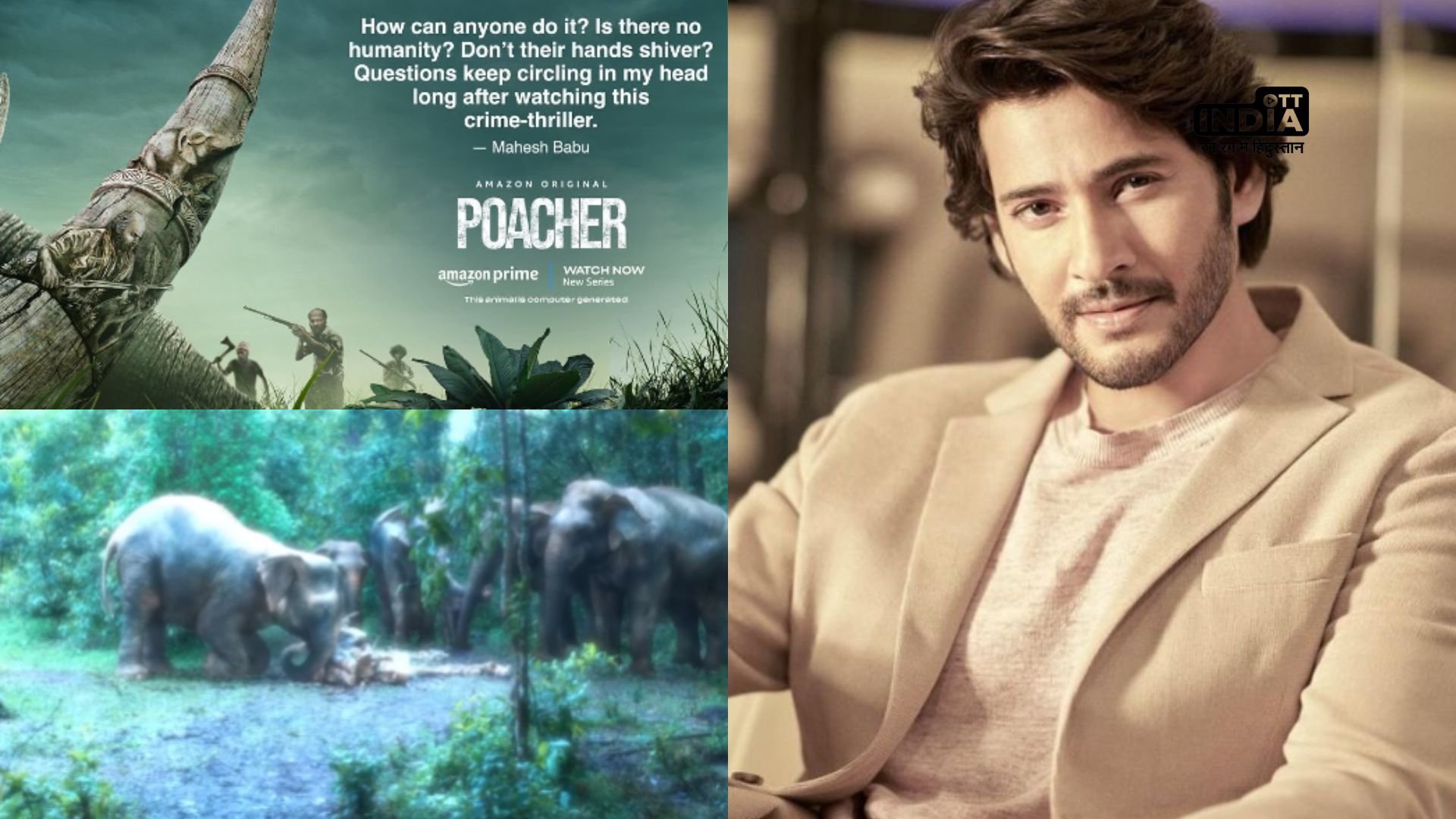 Mahesh Babus stirring reaction to Poacher ignites a call for conservation