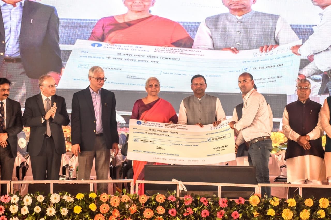 Finance Minister Nirmala Sitharaman Touts BJP's Welfare Schemes and Economic Growth