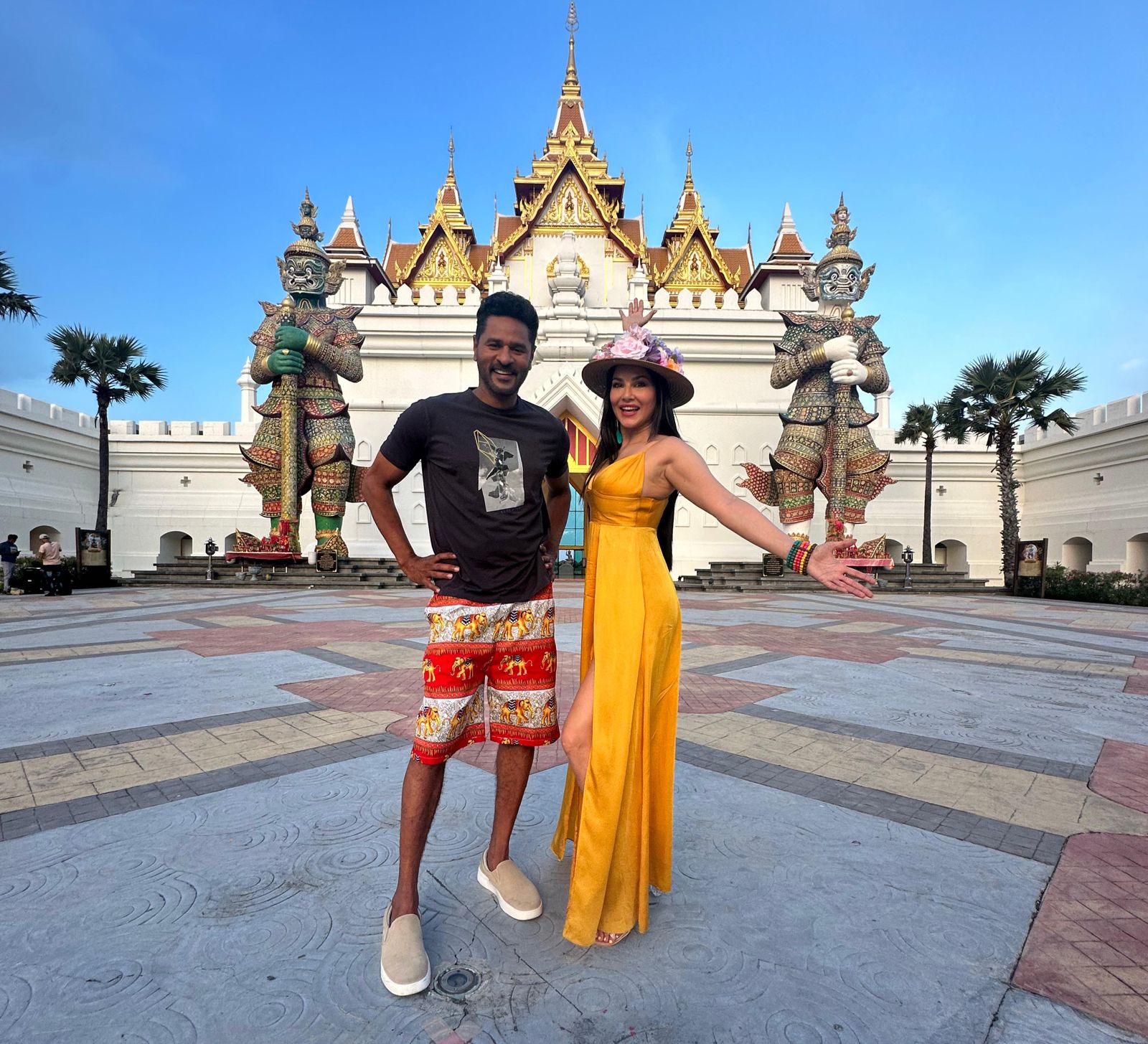 Sunny Leone with Prabhudeva