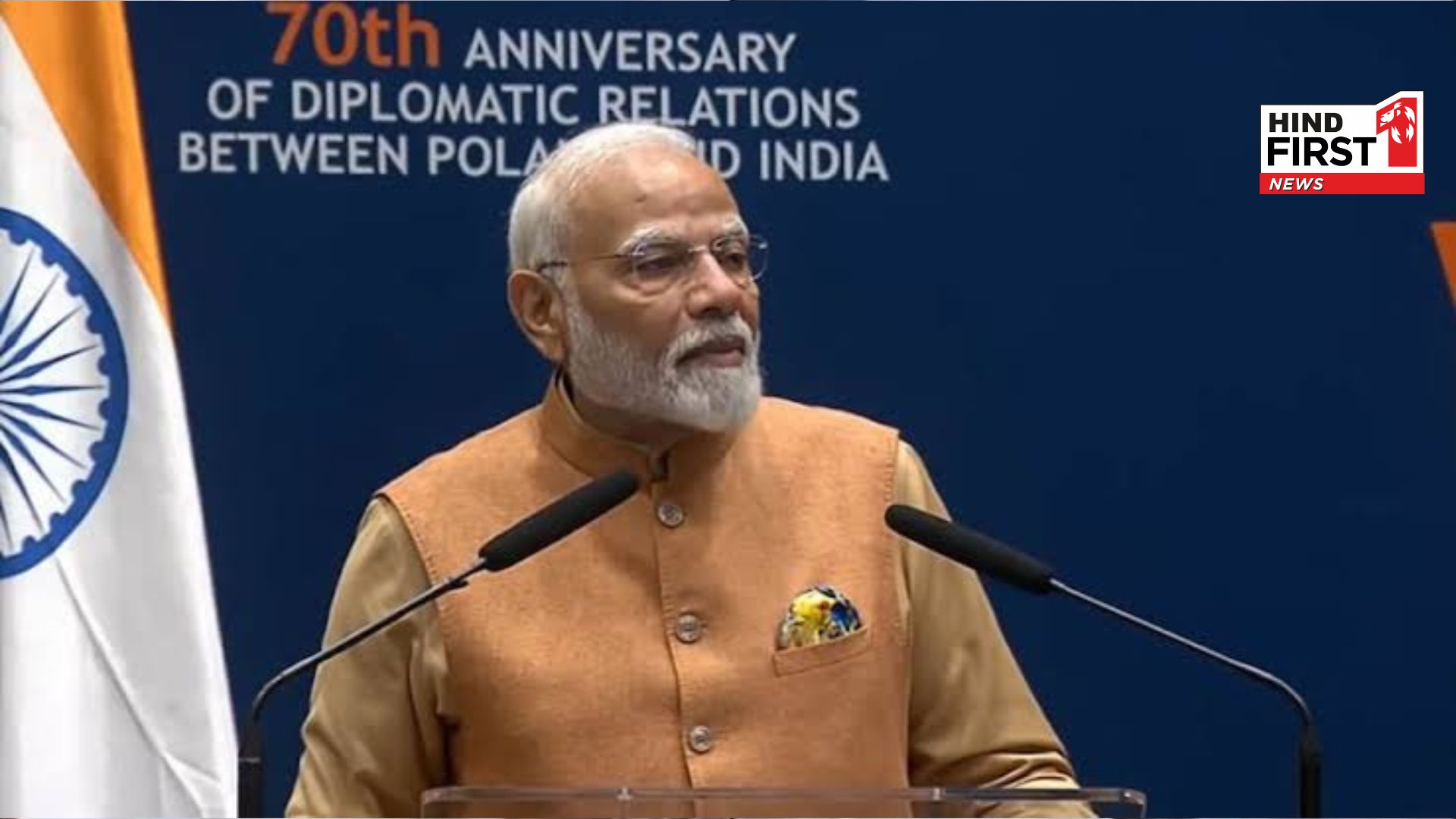 Pm Poland visit: Narendra Modi Said to his friend no time for war Pm Poland visit: Narendra Modi Said to his friend no time for war