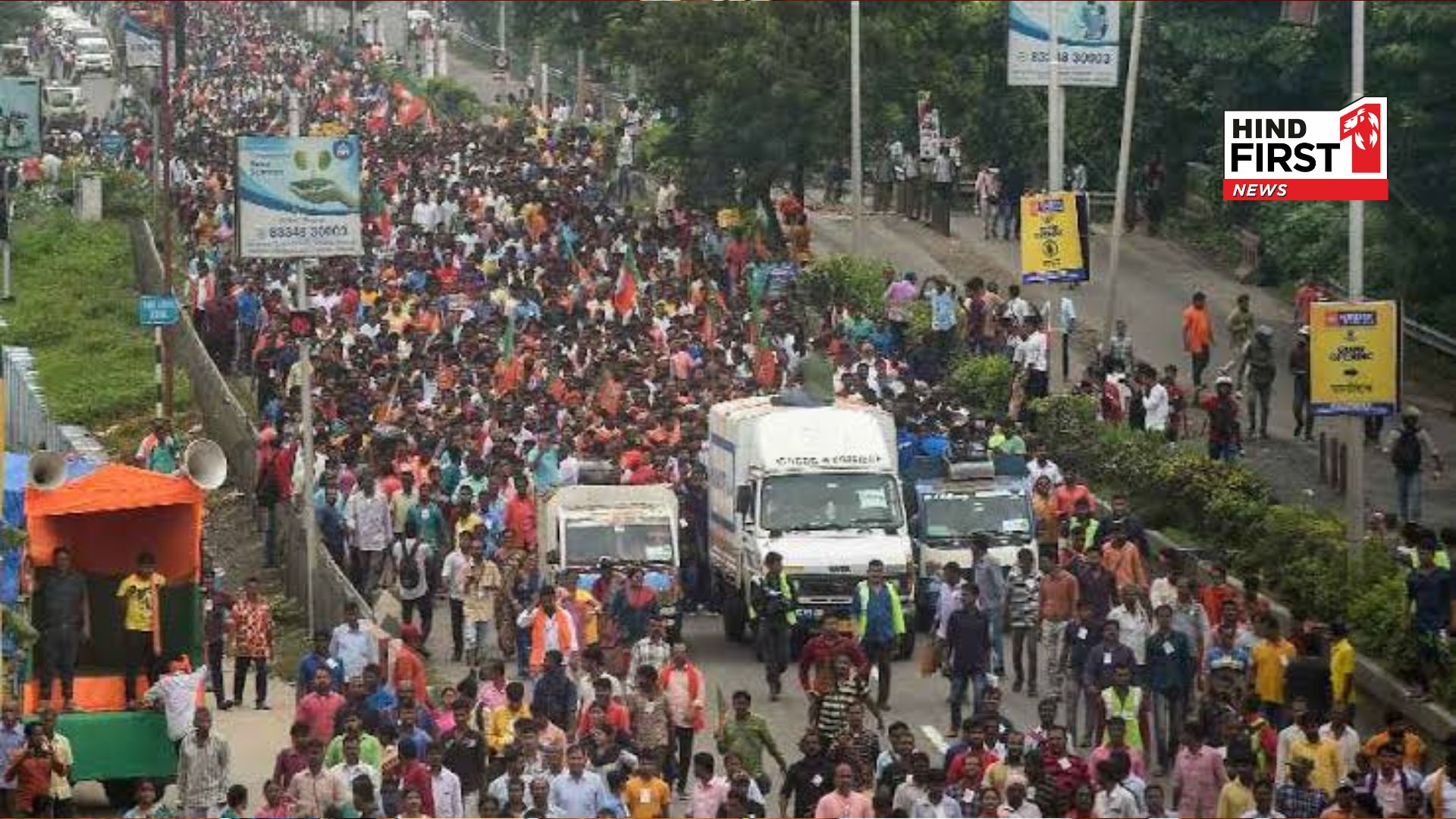 Kolkata rape case : Chhatra Samaj started Nabanna Abhiyan amid the murder and rape of doctor in Kolkata Kolkata rape case : Chhatra Samaj started Nabanna Abhiyan amid the murder and rape of doctor in Kolkata