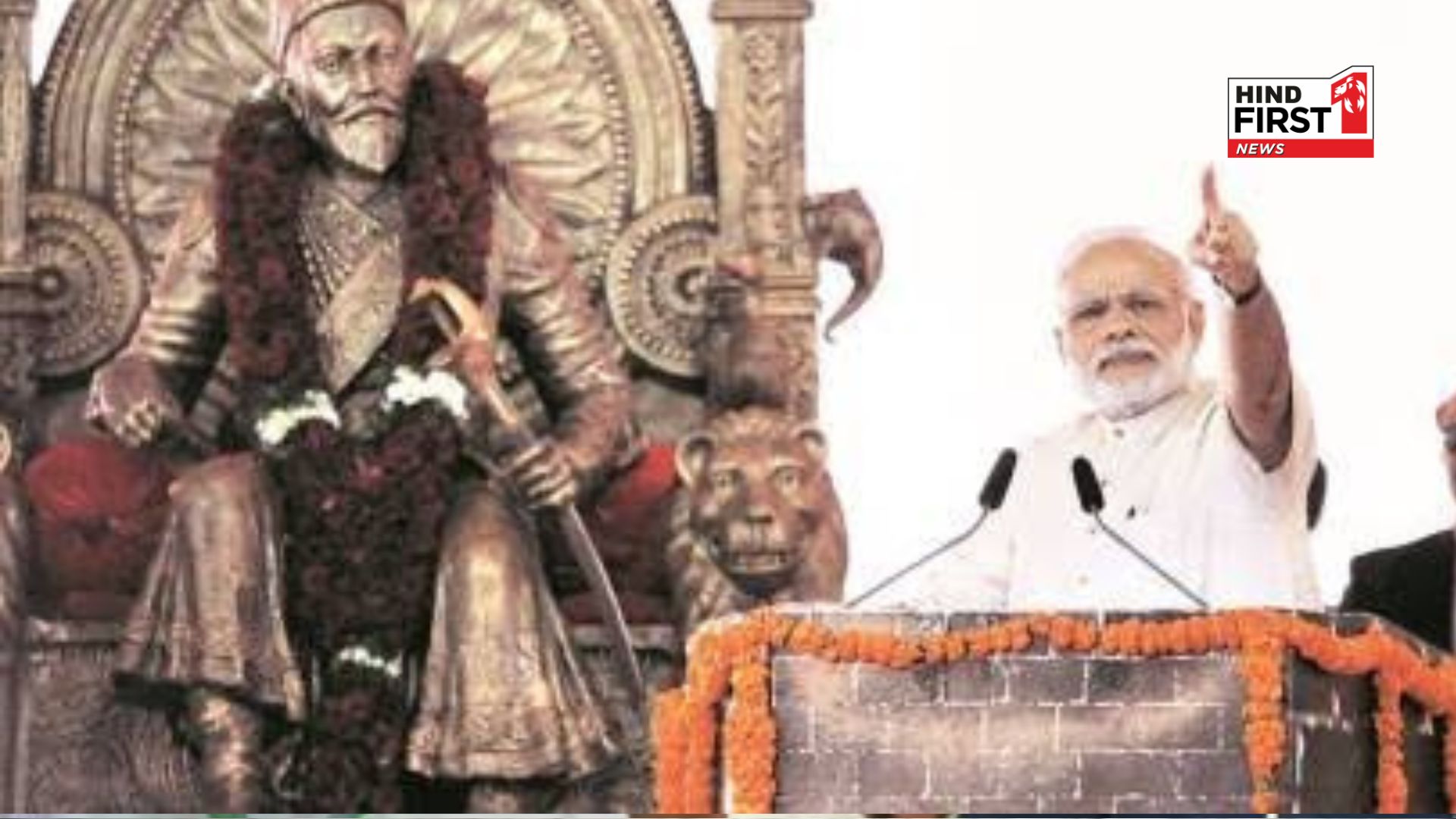 Shivaji statue: He is our idol, I apologize and bowed my head, PM on the fall of Chhatrapati Shivajis statue Shivaji statue: He is our idol, I apologize and bowed my head, PM on the fall of Chhatrapati Shivajis statue