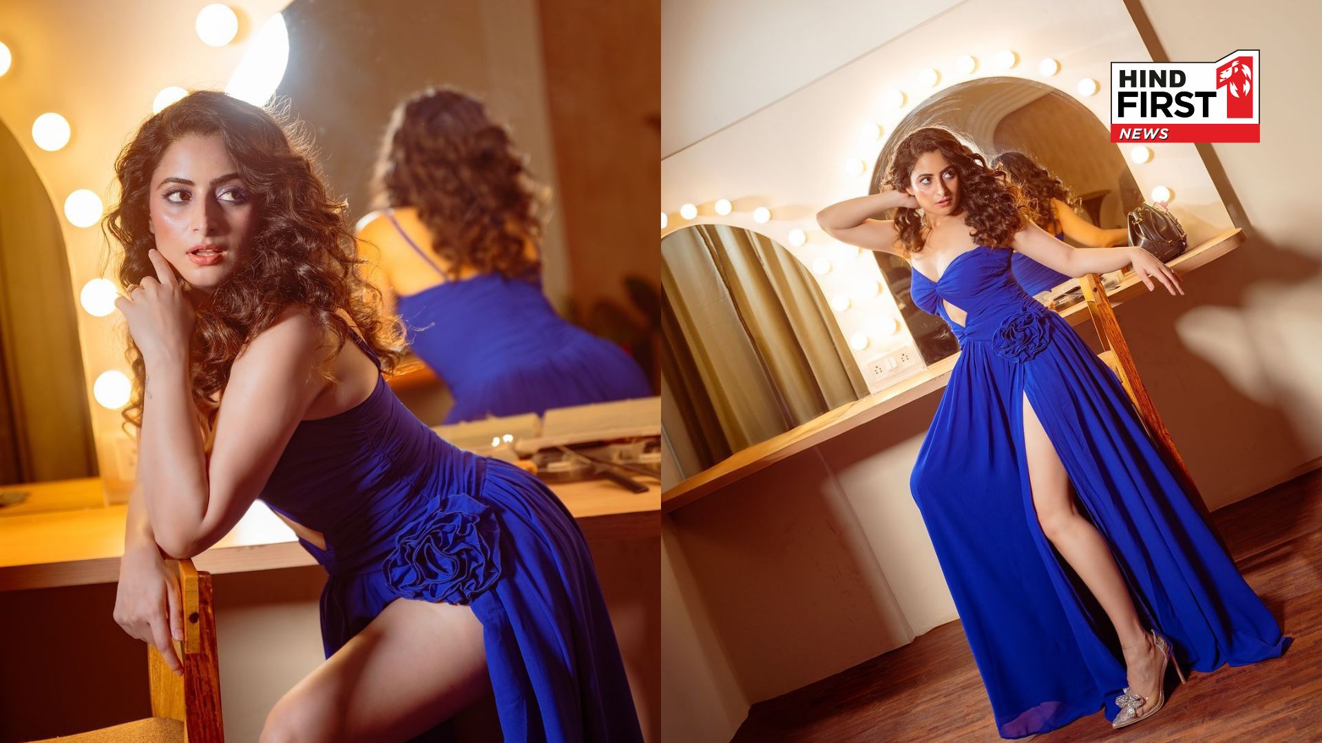 Actress Aishwarya Sharma stuns in blue: Find out how her latest Instagram pics are making waves!