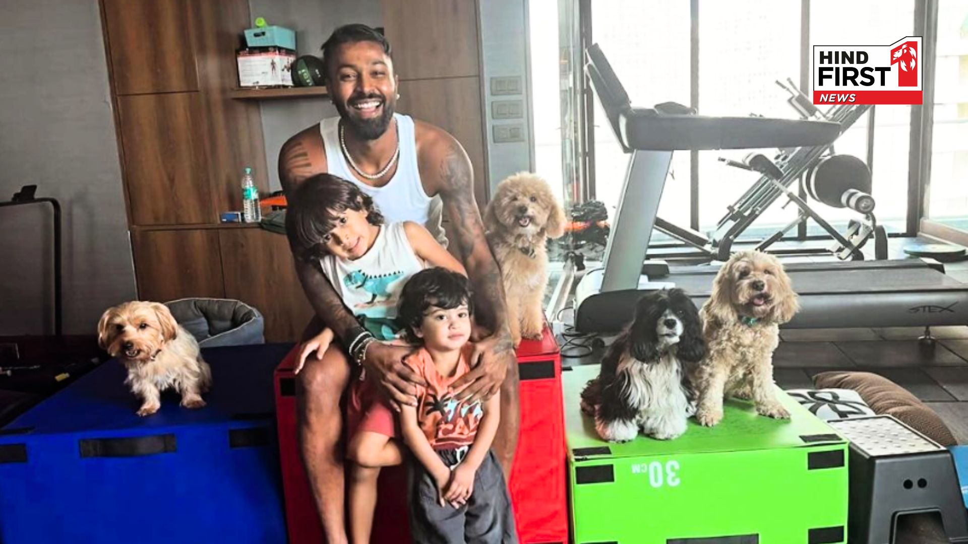 Hardik Pandya reunites with Son Agastya after Divorce