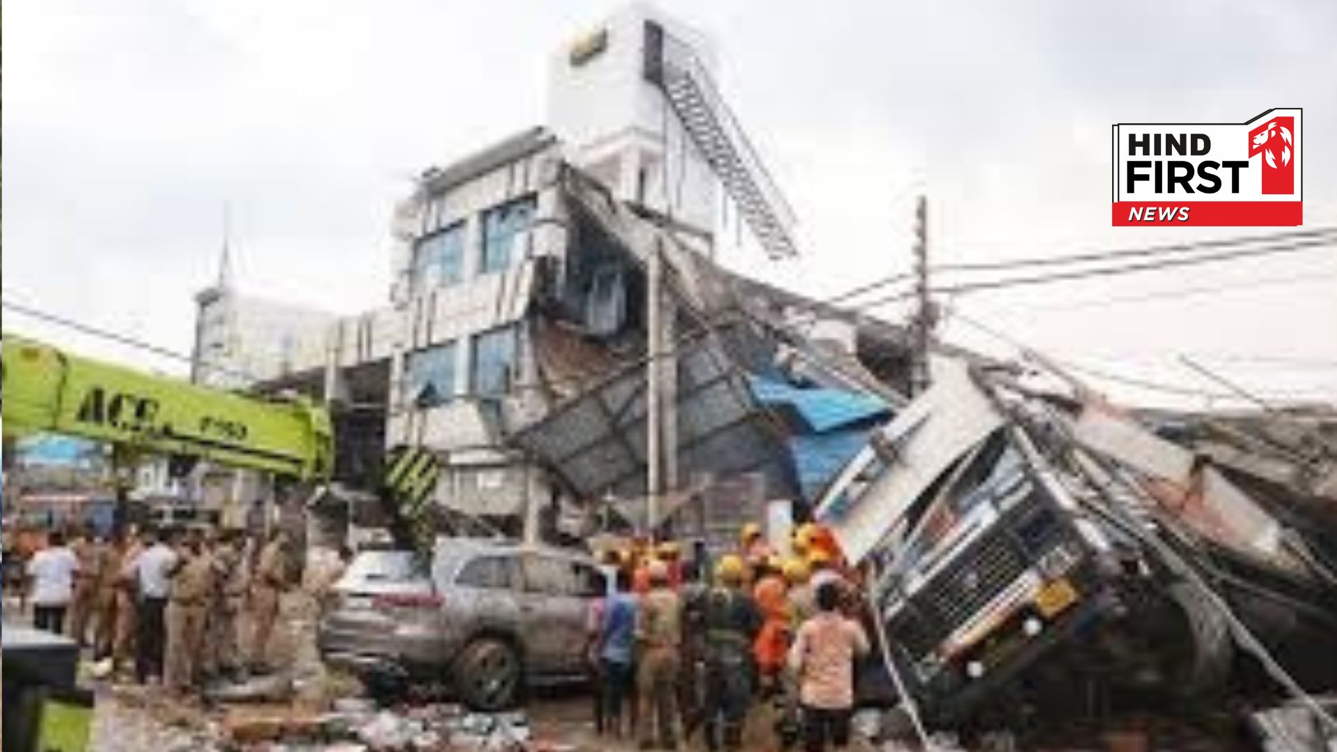 Lucknow Building Collapse: In greediness, Compromise on quality, Result - 8 dead and 28 injured big revelation in accident Lucknow Building Collapse: In greediness, Compromise on quality, Result - 8 dead and 28 injured big revelation in accident