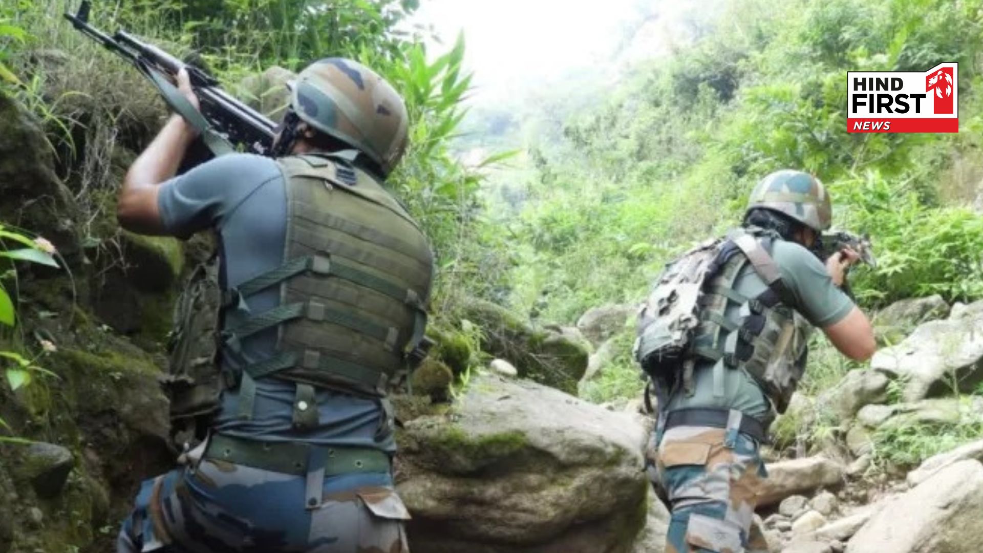 J&K: 2 soldiers martyred & two injured, terrorists in Kishtwar, encounter is still going on J&K: 2 soldiers martyred & two injured, terrorists in Kishtwar, encounter is still going on