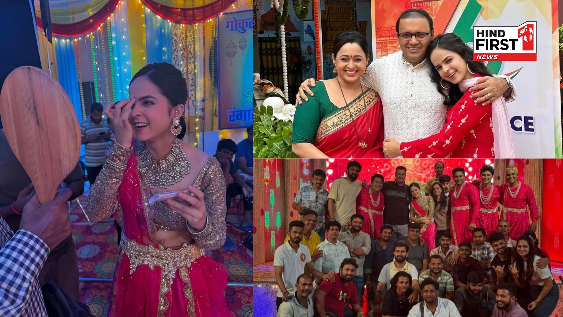 Palak Sindhwani wraps up shooting for TMKOC; shares pics from last day on sets