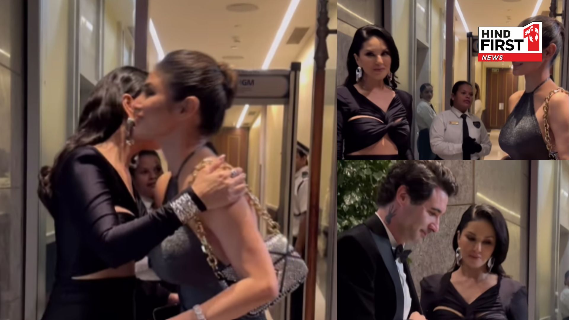 Sunny Leone steals the spotlight from Mouni Roy at a glamorous Mumbai Event