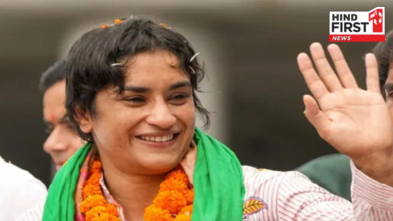 Vinesh Phogat Leads in Early Trends for Julana Seat in Haryana Elections
