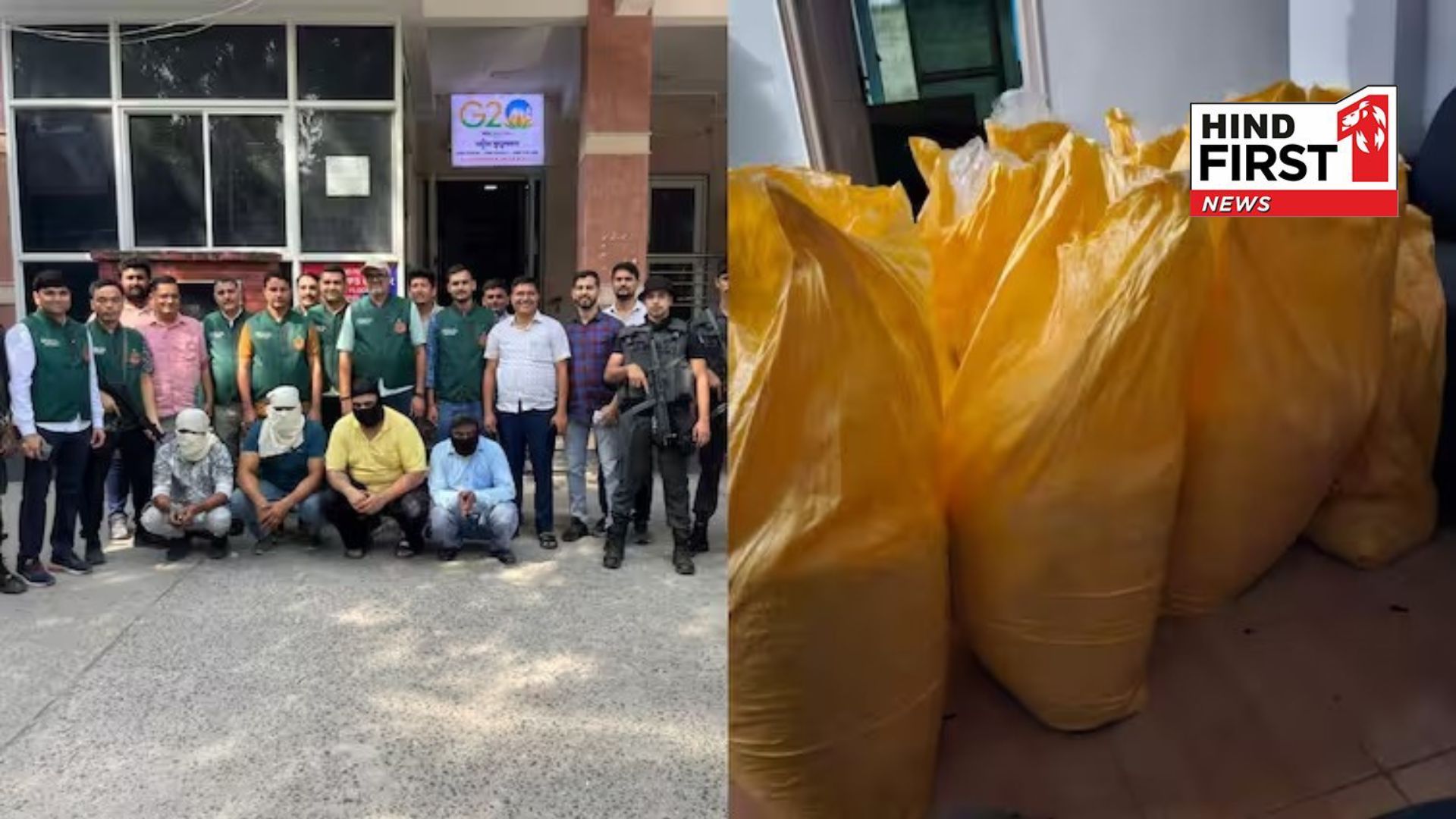 International drug syndicate busted, 500 KG cocaine consignment worth Rs 2000 crores seized