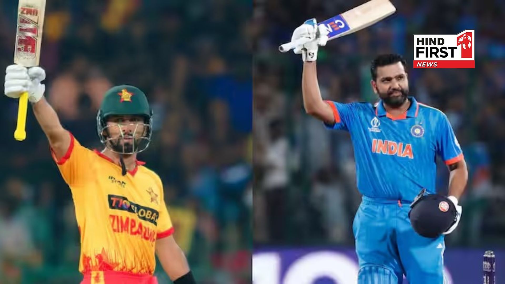 Zimbabwe Sikanzar Raza broke Rohit sharma record, of fastest century scored highest in T20 International