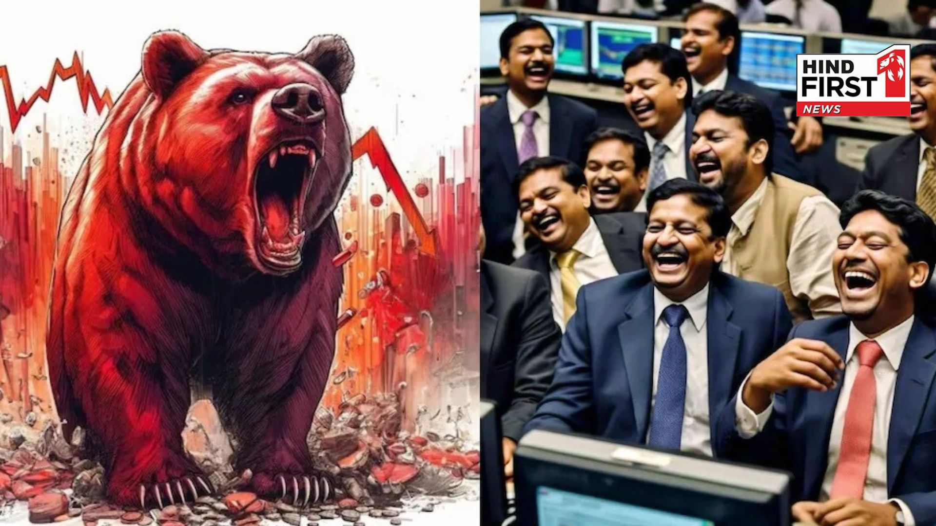 This bank showed strength in market tsunami... Investors gained ₹46000Cr in 5 days