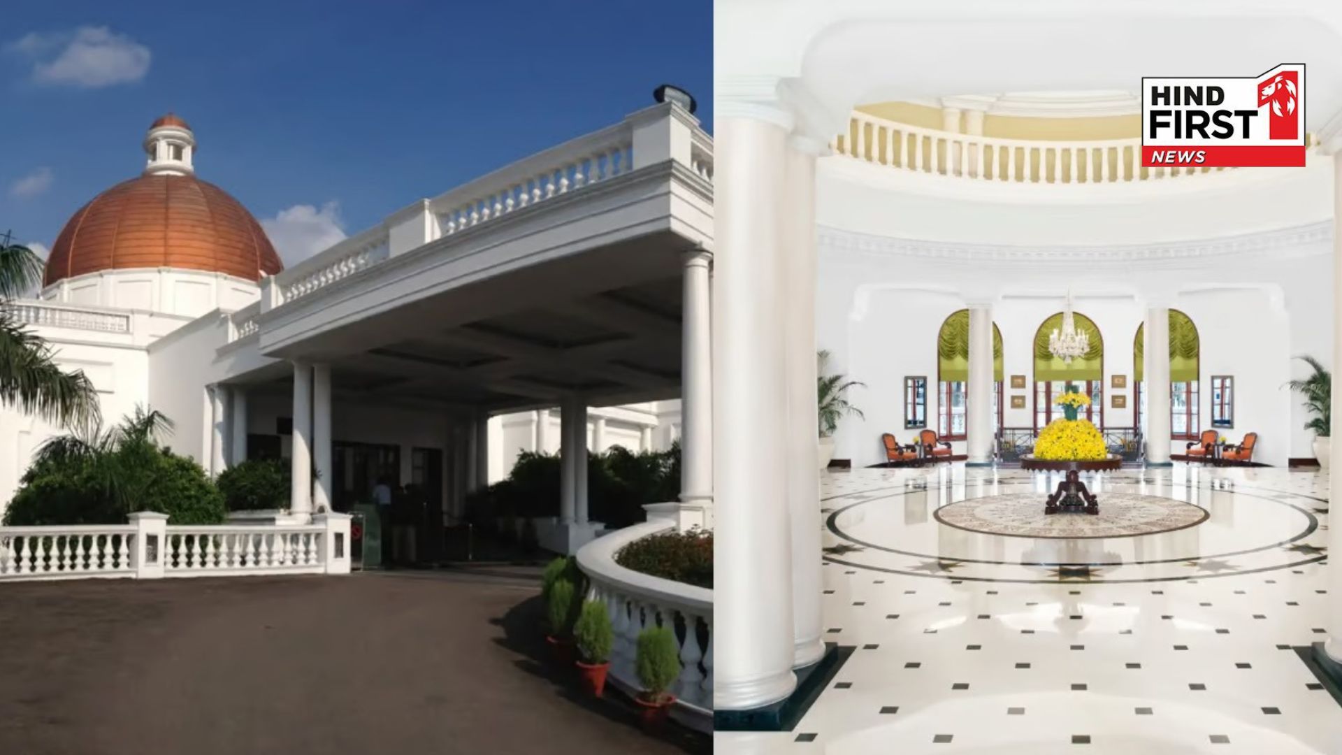 Lucknows Taj Hotel received a bomb threat, today morning