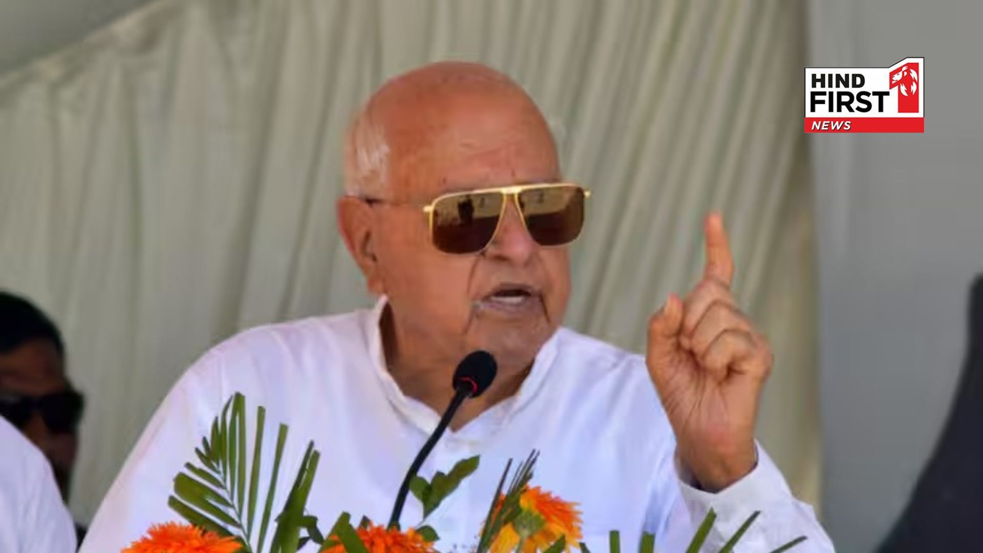 Farooq Abdullah furious on Ganderbal terrorist attack,- If Kashmir does not become Pakistan in 75 years then...