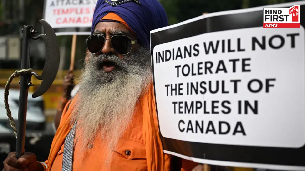 Canadian Police Allegedly Demand $70,000 for Protecting Hindu Groups Amid Temple Attacks