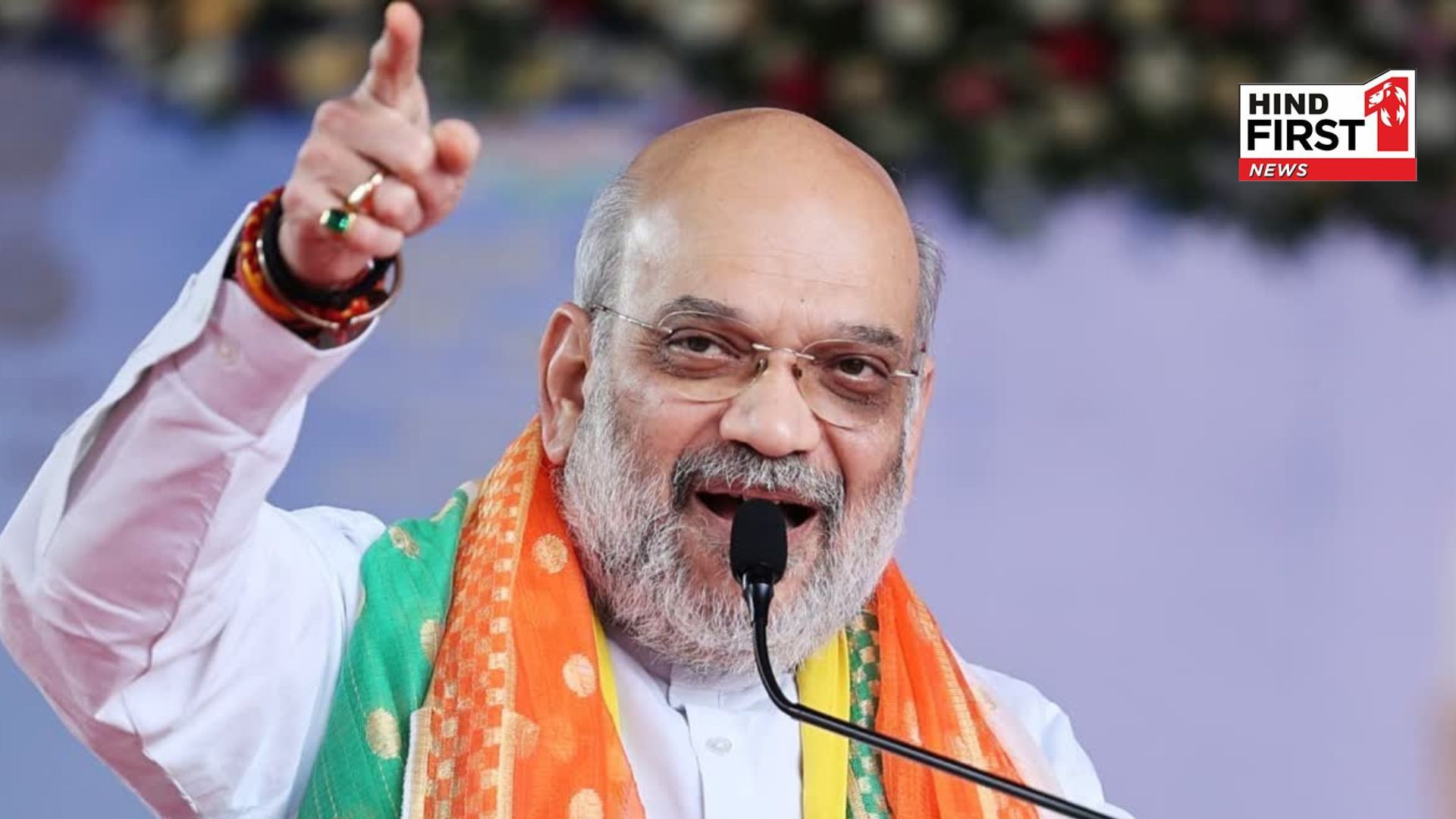 HM Amit Shah will reach Jharkhand today, amid election will hold 3 meetings tomorrow