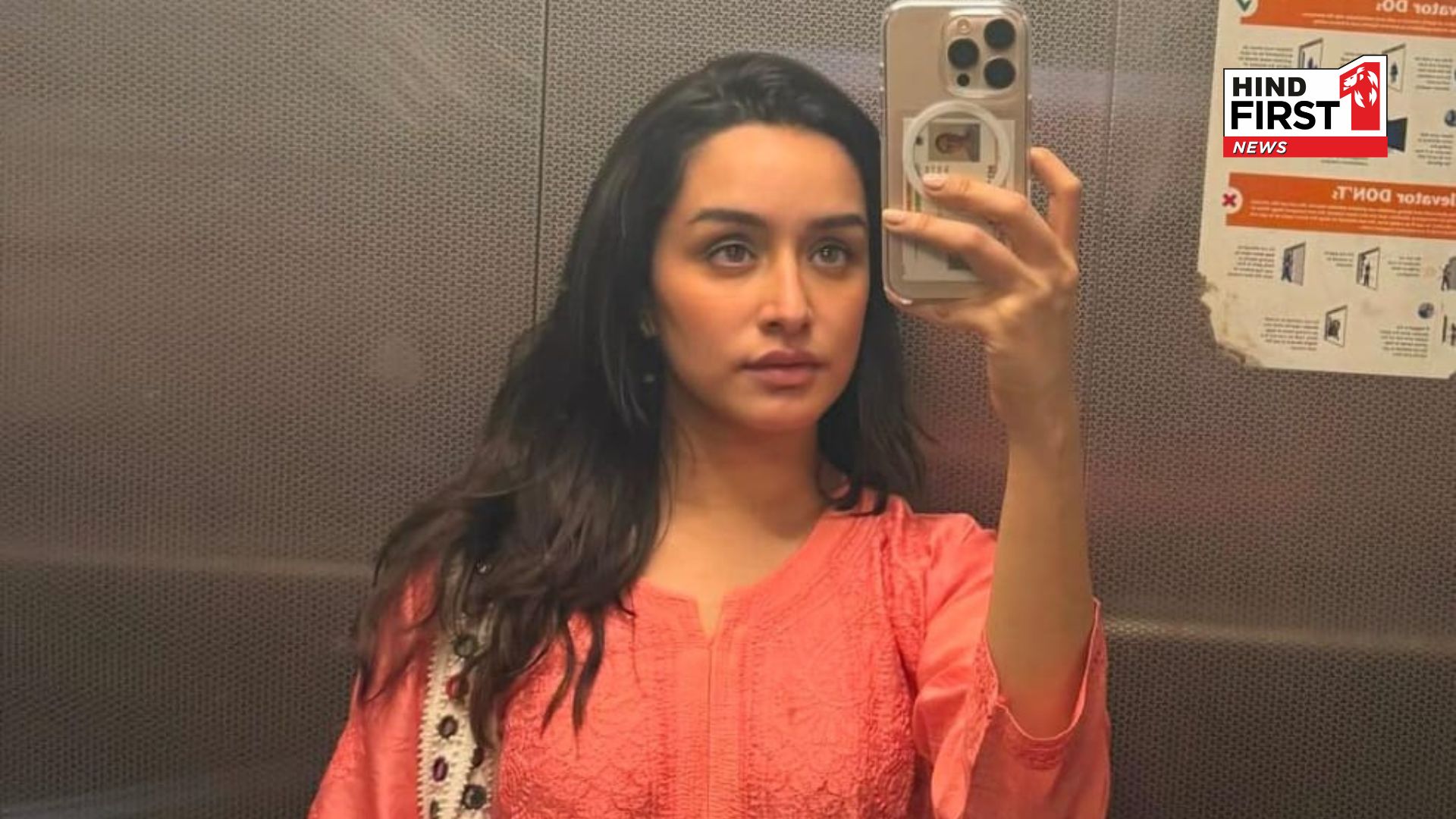 Finally Shraddha Kapoor ki Aadhar Card photo reveal ho gayi” with this adorable selfie of hers!