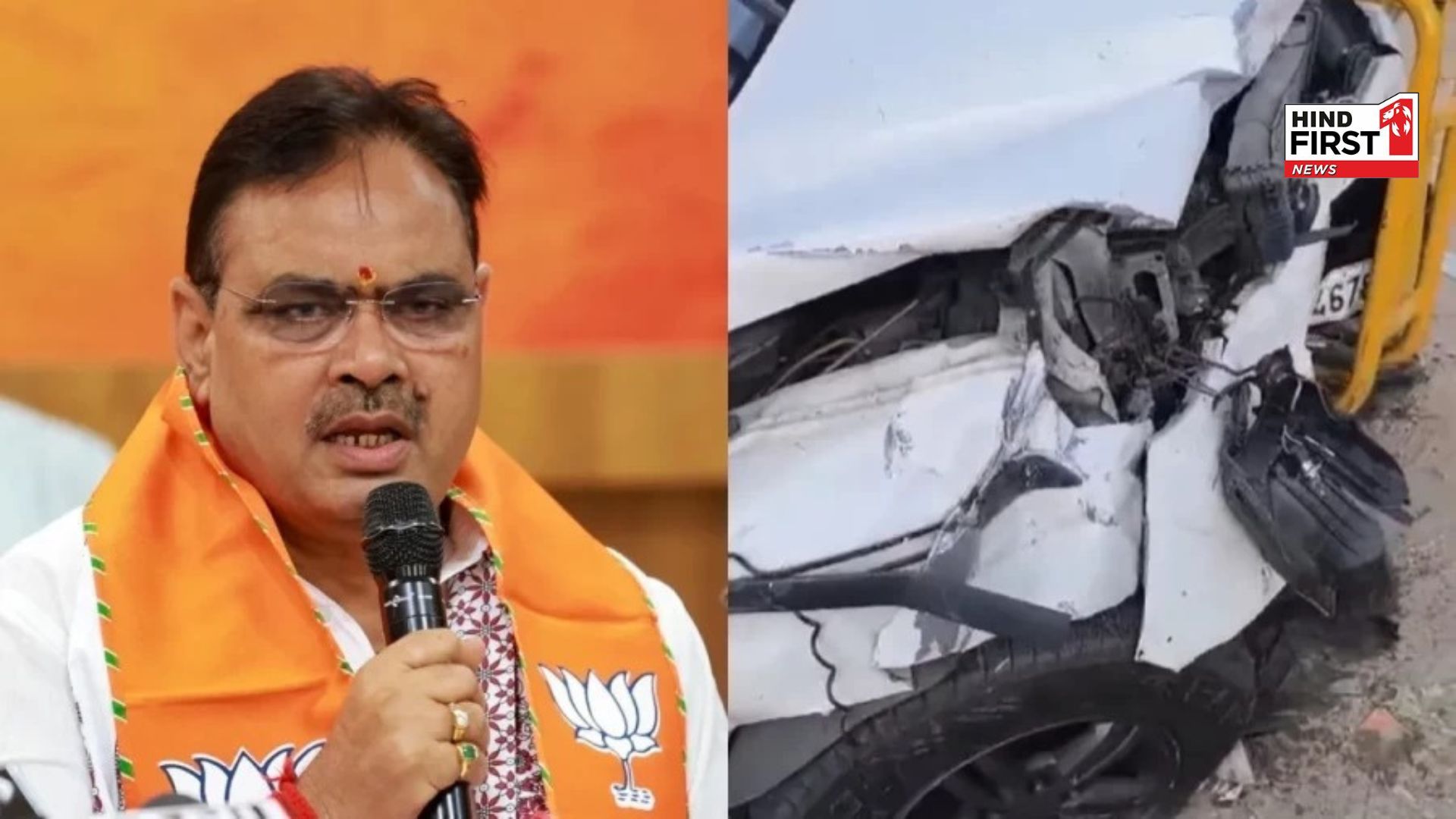 Rajasthan CM convoy met with an accident, 7 people including driver injured