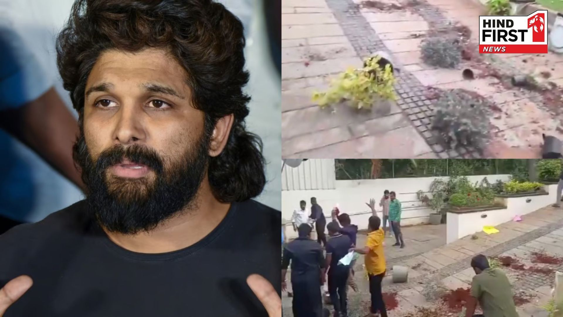 Pushpa 2 actor Allu Arjuns house stoned, JAC leaders accused of vandalism