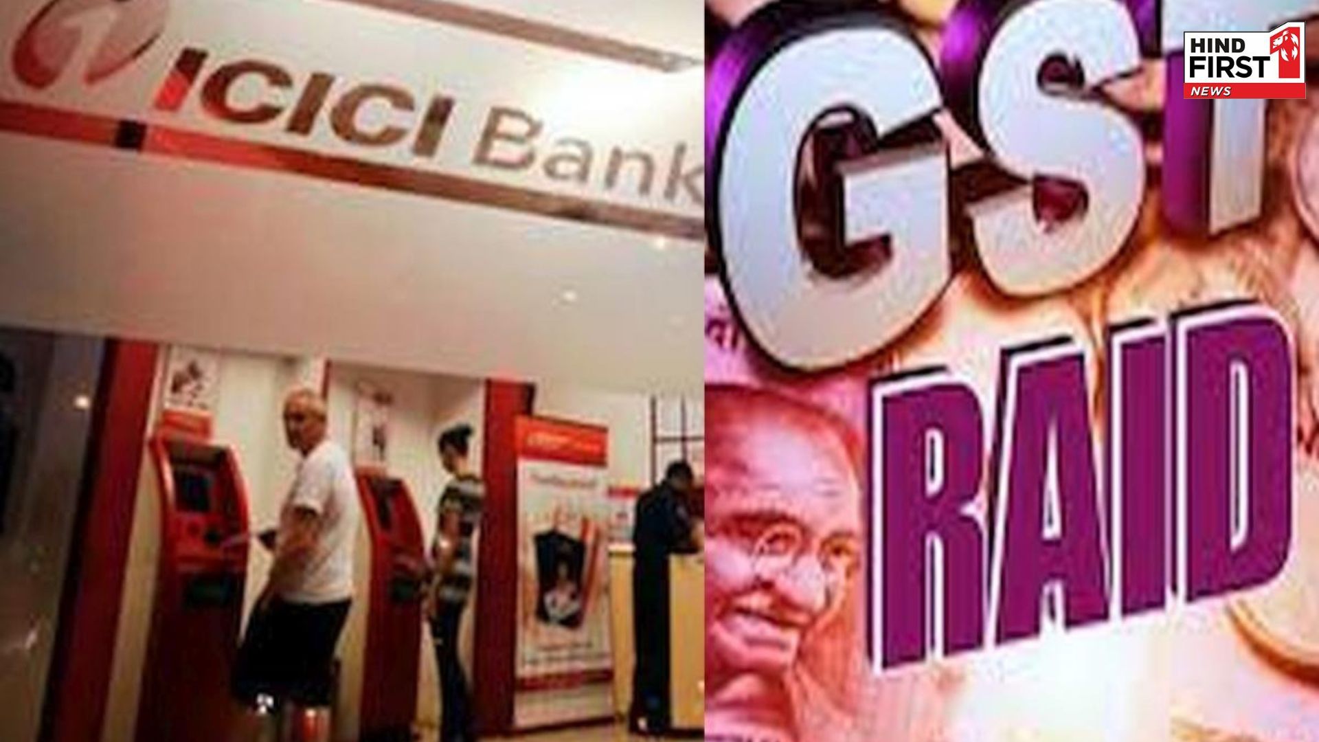 Maharashtra GST raid at 3 offices of ICICI bank, shares fell flat