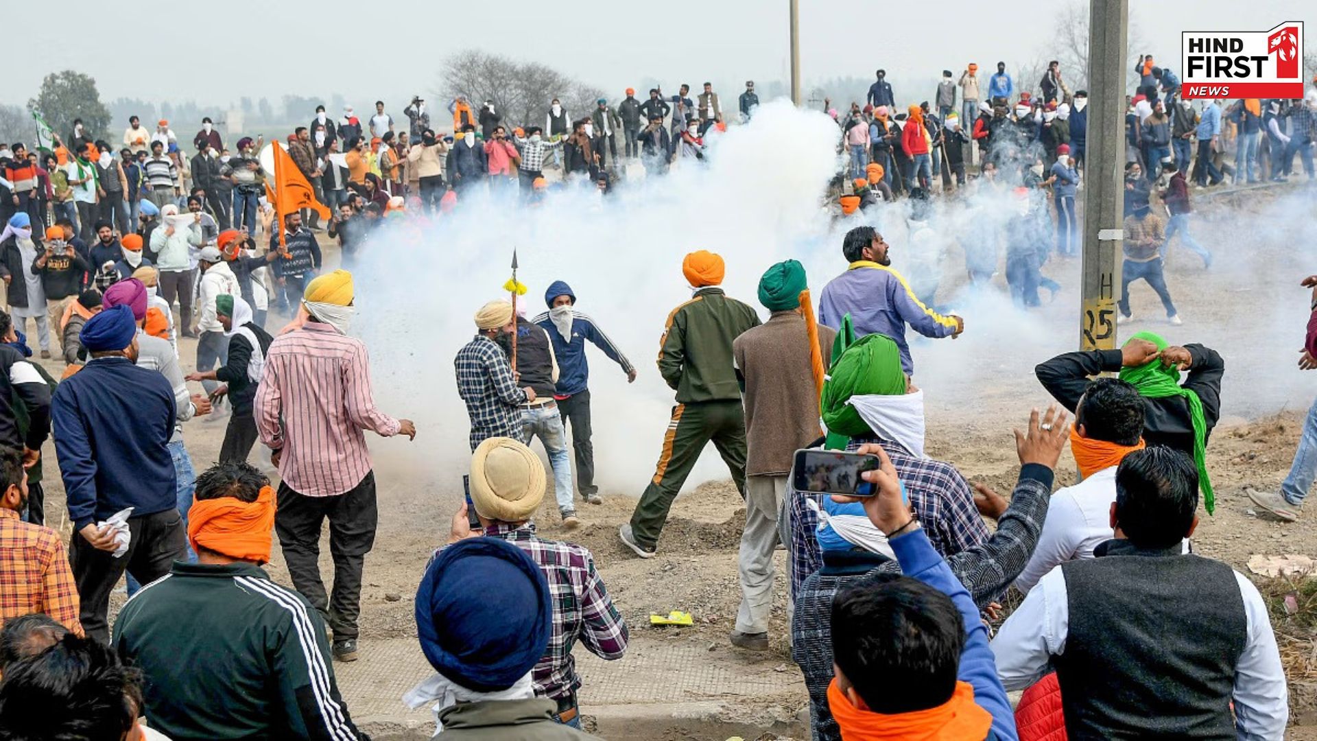 Situation worsens at Shambhu border; police fired tear gas on farmers