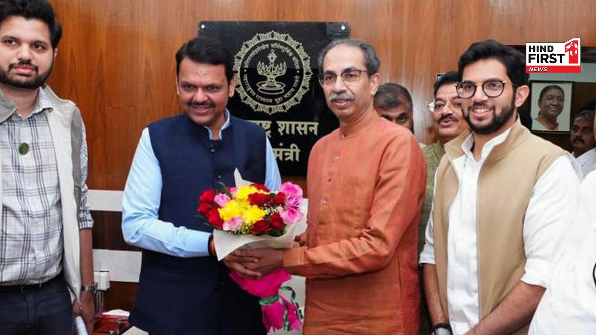 Maharashtra: Uddhav met CM Fadnavis, Aditya Thackeray said, We may be in opposition but...
