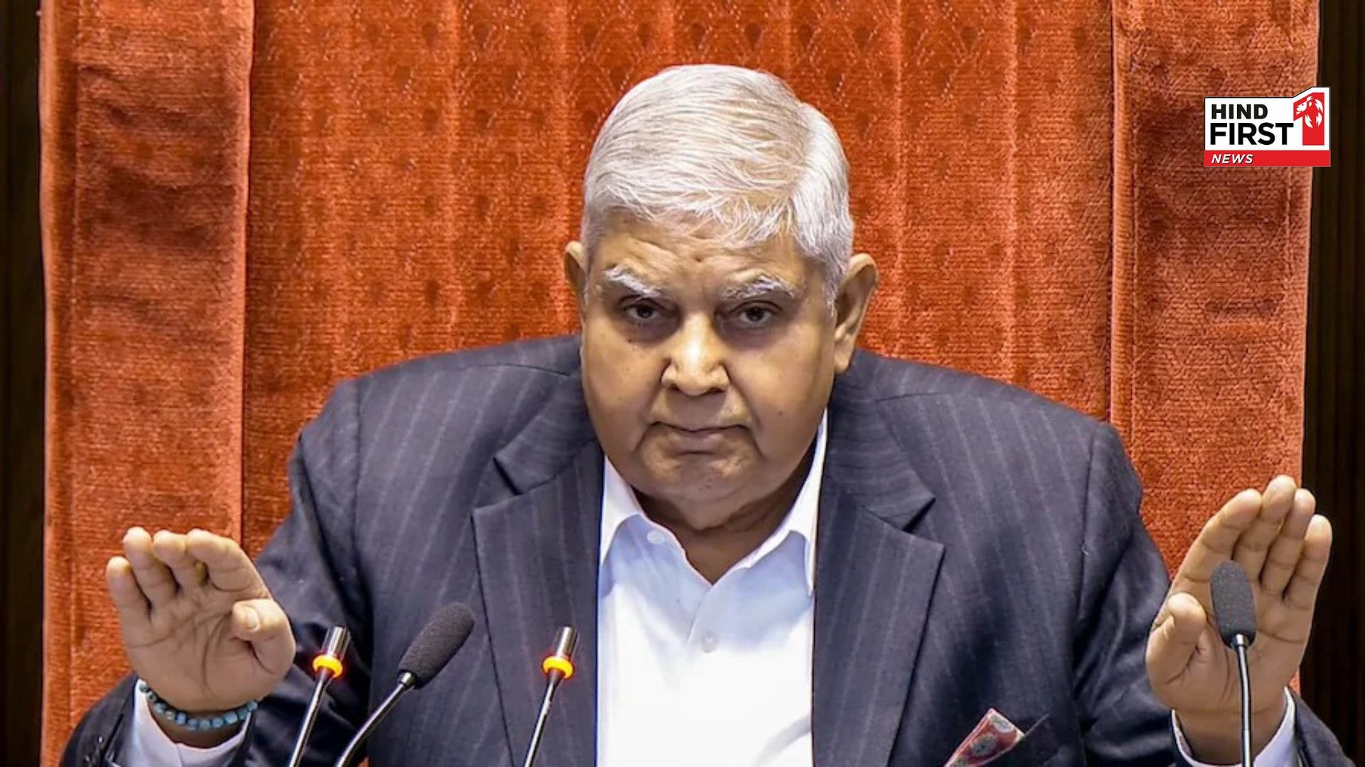 Stir increased on no-confidence motion against Dhankhar, Kiren Rijiju meet PM Modi