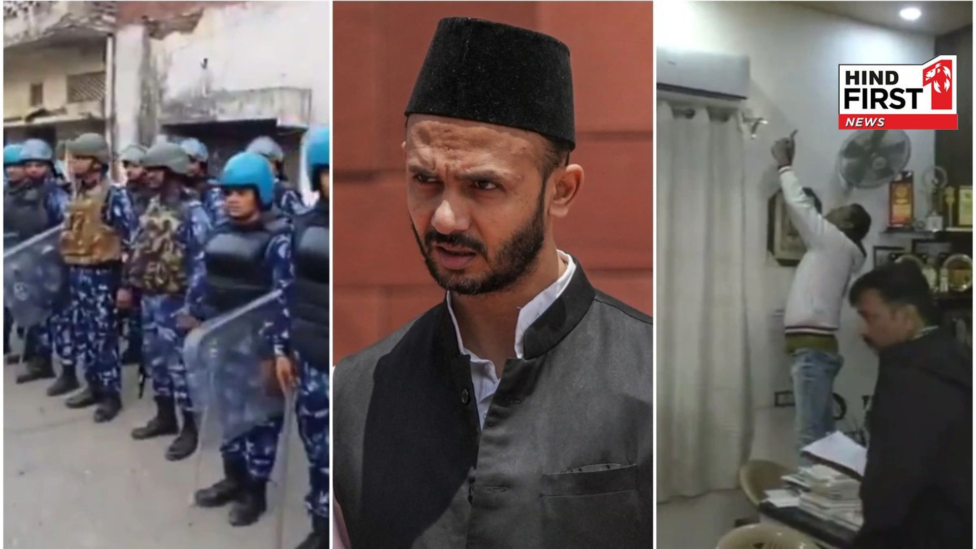 Sambhal: SP MP Zia ur Rehman Bark caught on charges of electricity theft, electricity department raid