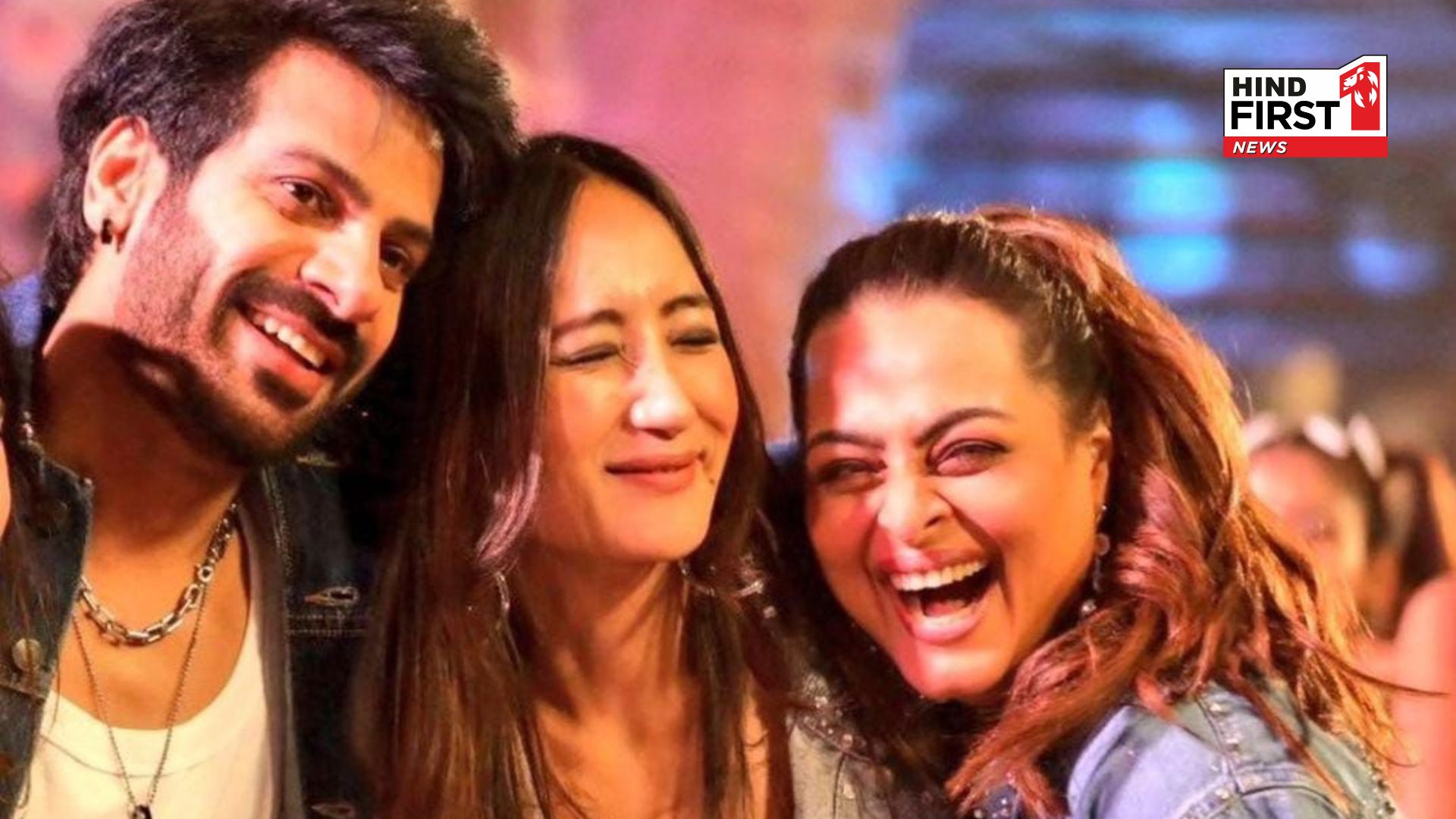 Shilpa Shirodkar Bonds with Karan Veer Mehra and Chum Darang at Bigg Boss 18 Finale
