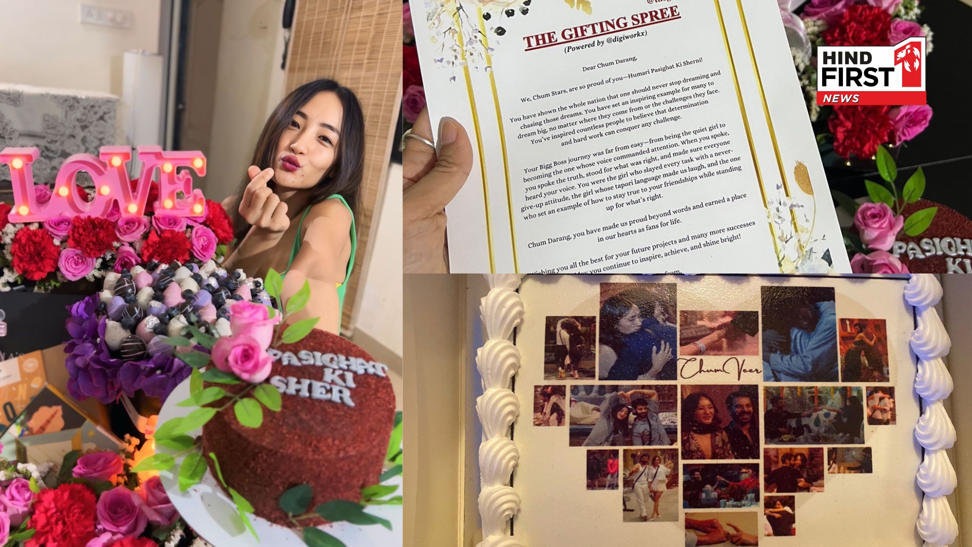 Chum Darang gets the sweetest surprise from her fans after Bigg Boss 18 finale, they call her Pasighat Ki Sherni