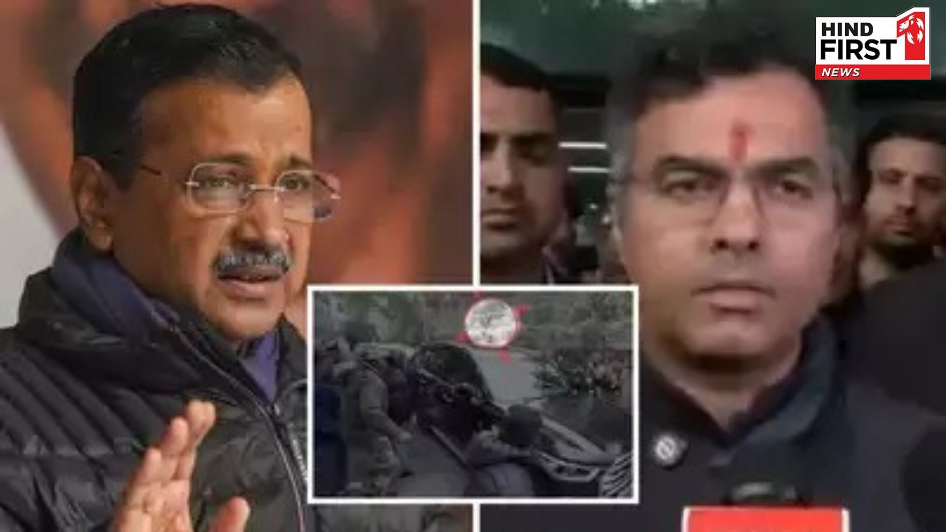 Kejriwal attacked with stones, showed black flags, AAP accuses Pravesh Verma; releases video