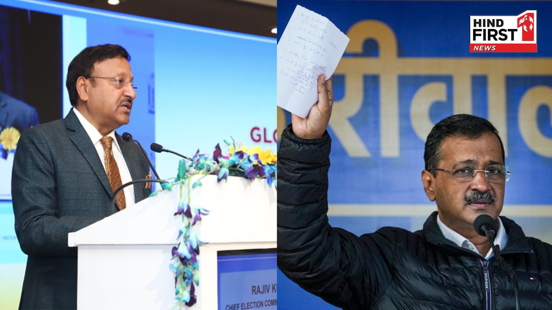 Yamuna water issue heats up in Delhi a week before elections, Kejriwal surrounds EC, Sanjay Singh reaches BJP office