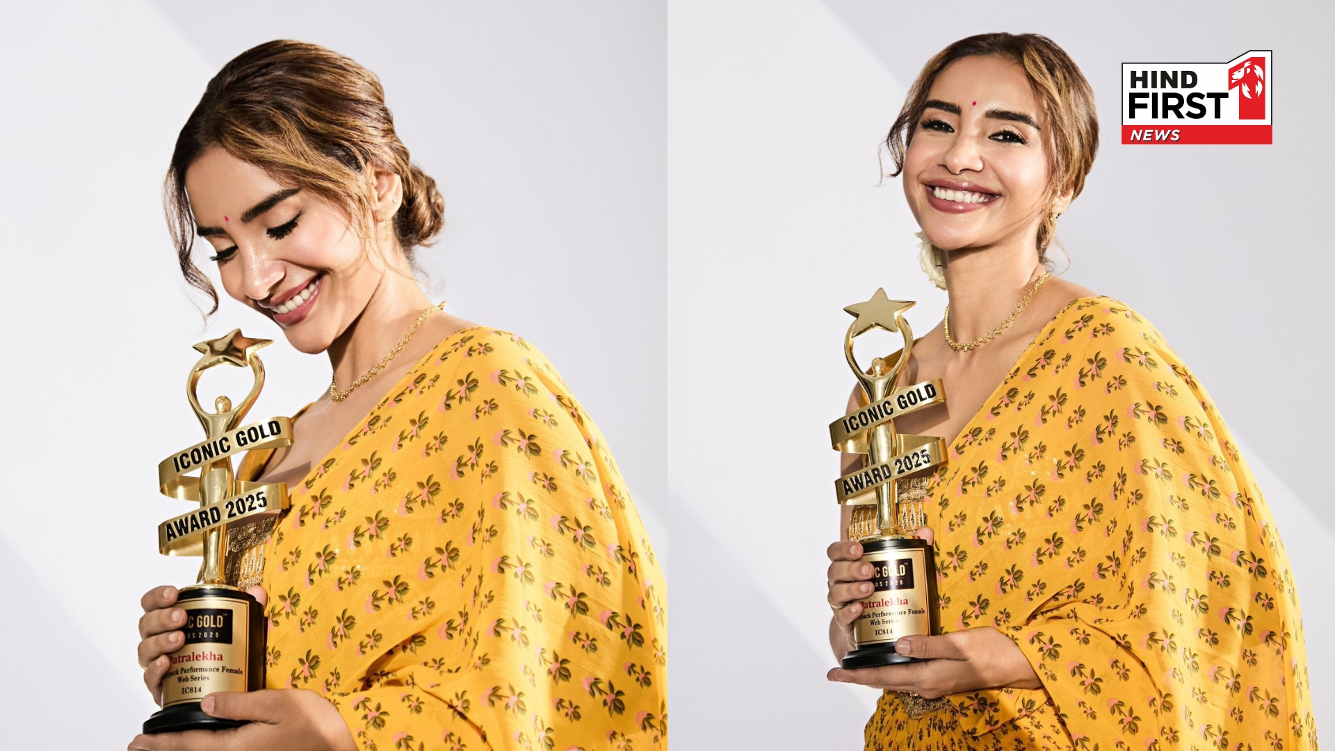 Patralekhaa Wins ‘Impactful Performer of the Year’ at Iconic Gold Awards for IC 814: The Kandahar Hijack
