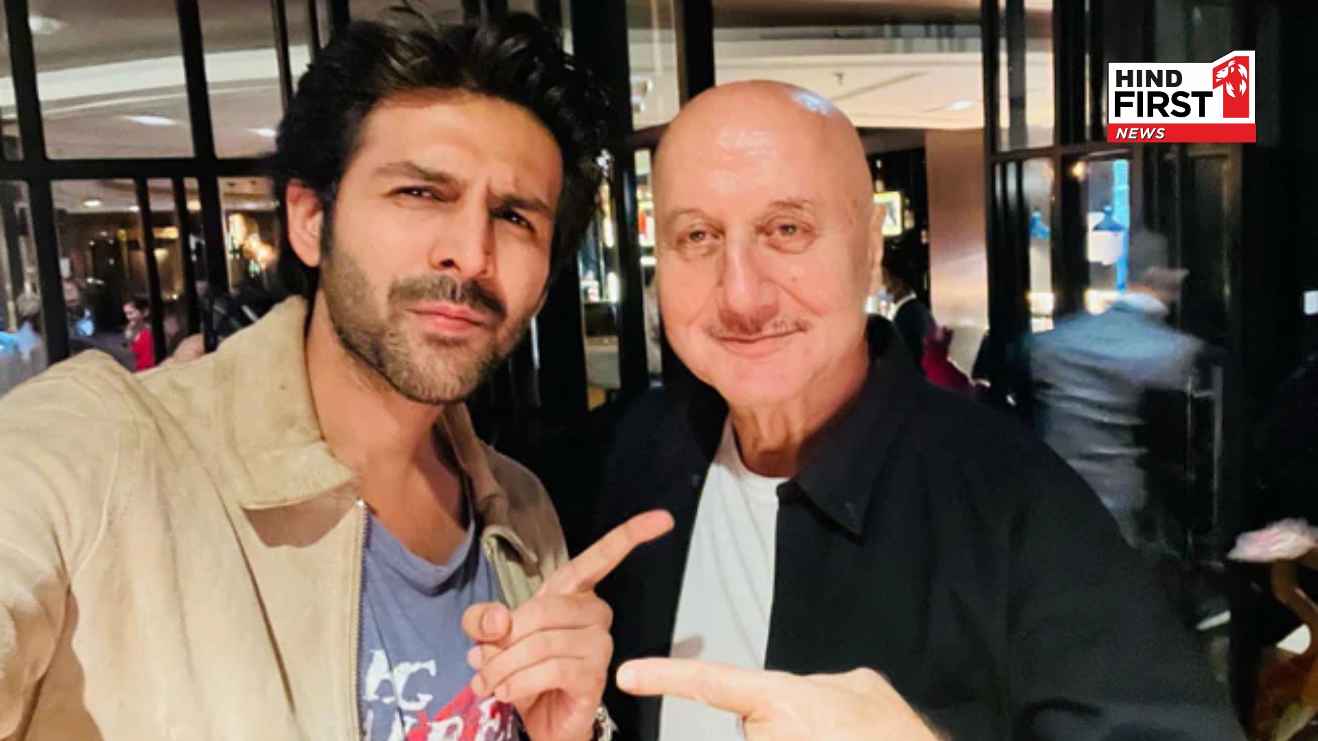 I get a lot of inspiration from you Kartik; says Anupam Kher